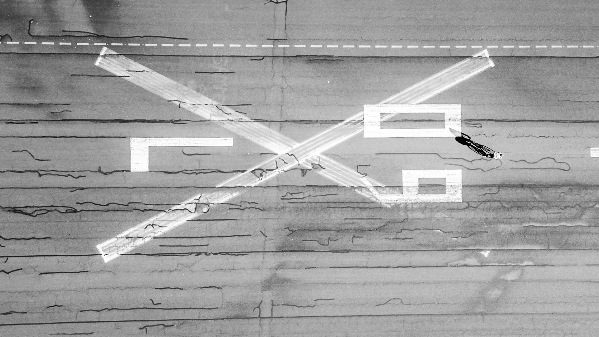 Lost Runway at former THF Airport in Berlin