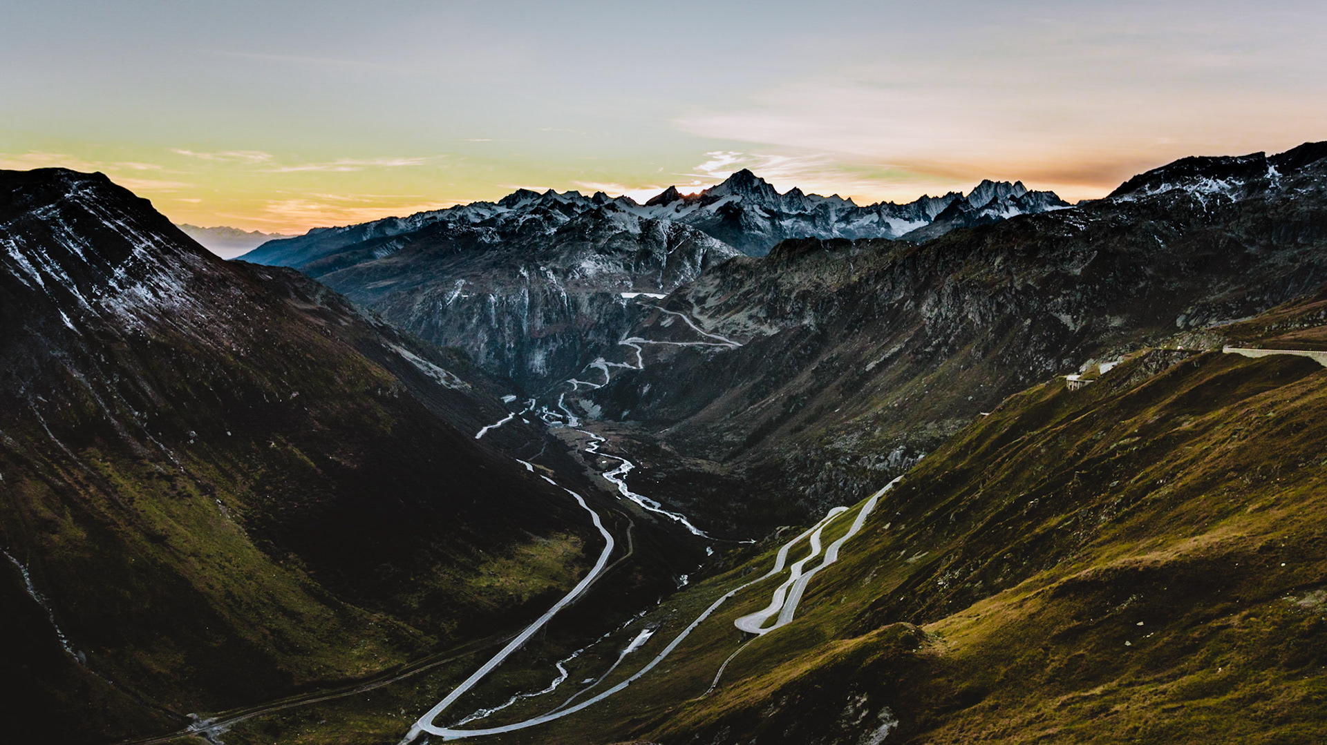 Furka Pass and Grimsel Pass