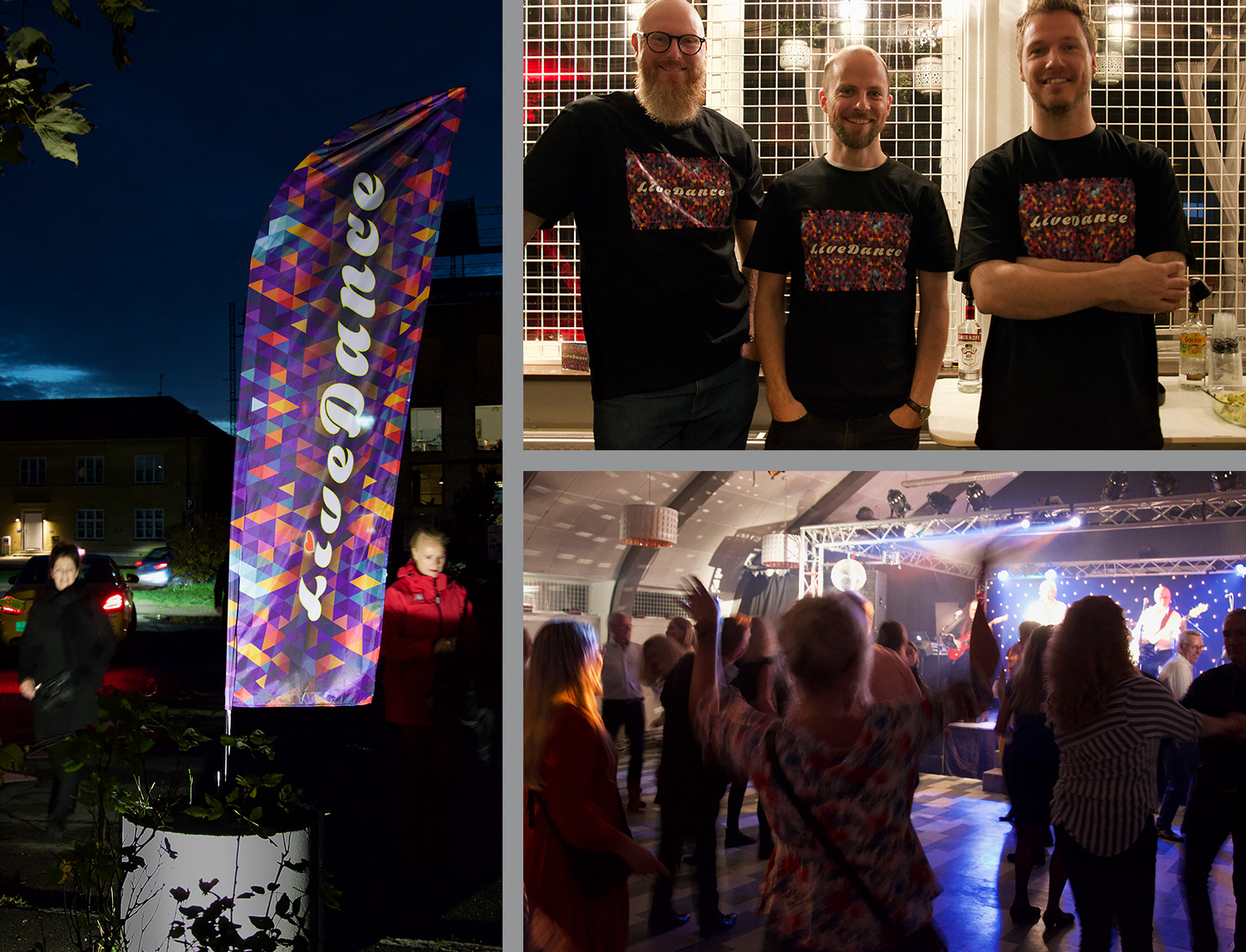 stemningsbilleder fra Refshaleøen – beach flag, bartendere og livedance med Lotus Bandet