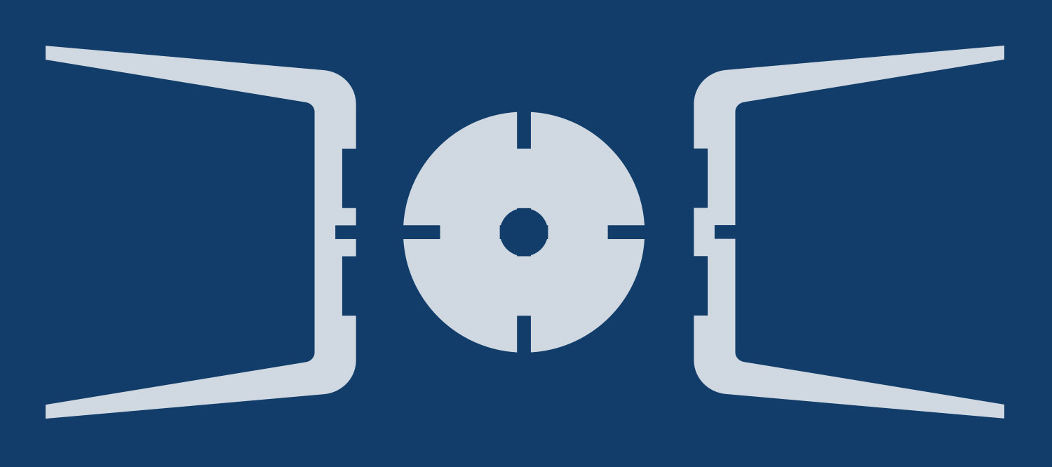 tre dele uden beslag