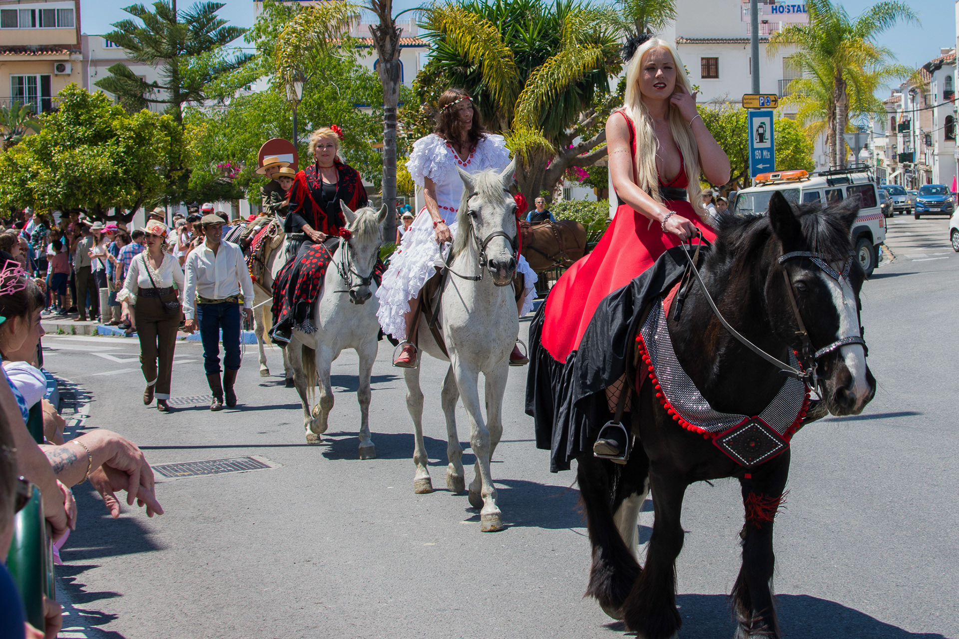 Romeria de San Isidro, Nerja, Spain