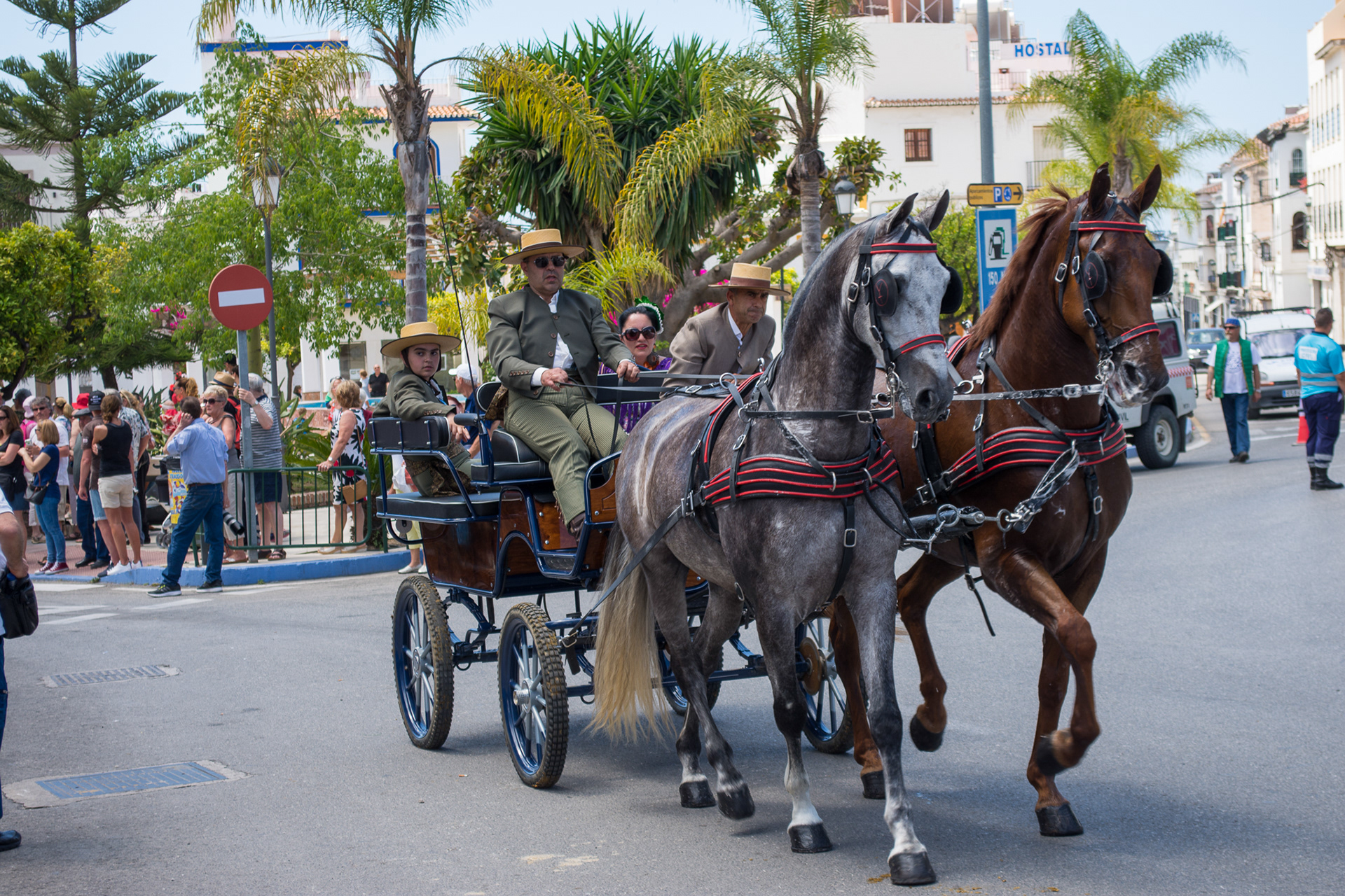 Romeria de San Isidro, Nerja, Spain