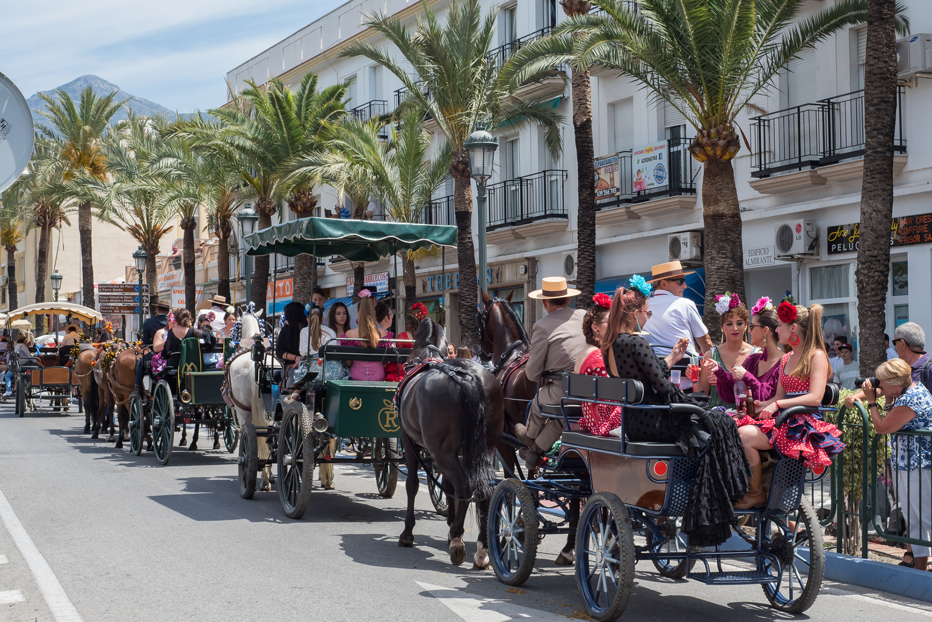 Romeria de San Isidro, Nerja, Spain