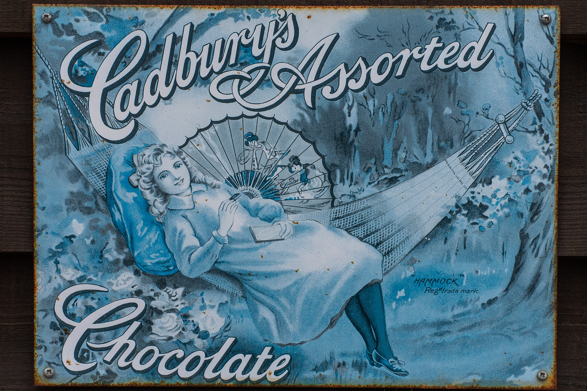 Old Cadbury's sign
