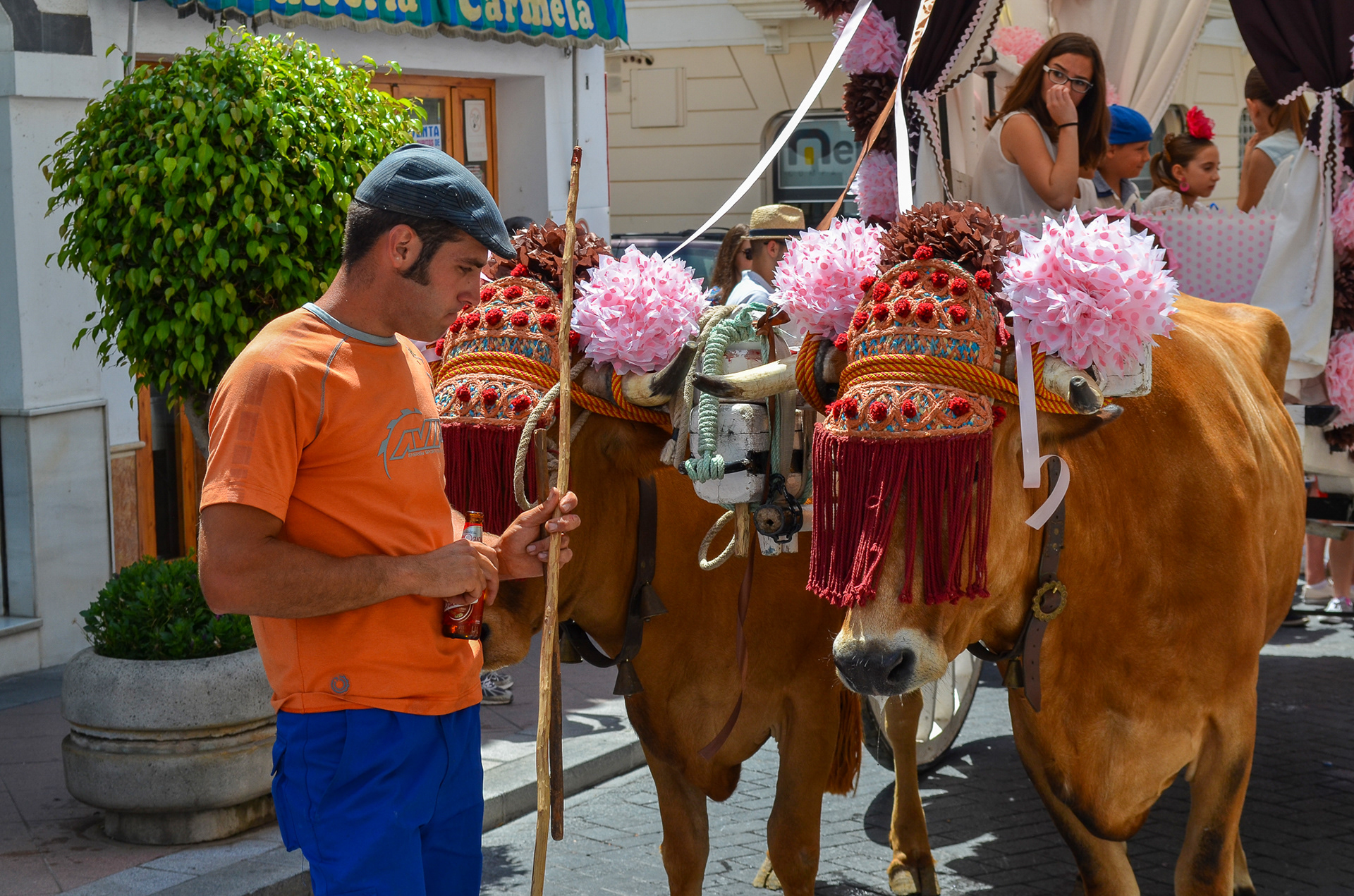 Romeria de San Isidro, Nerja, Spain