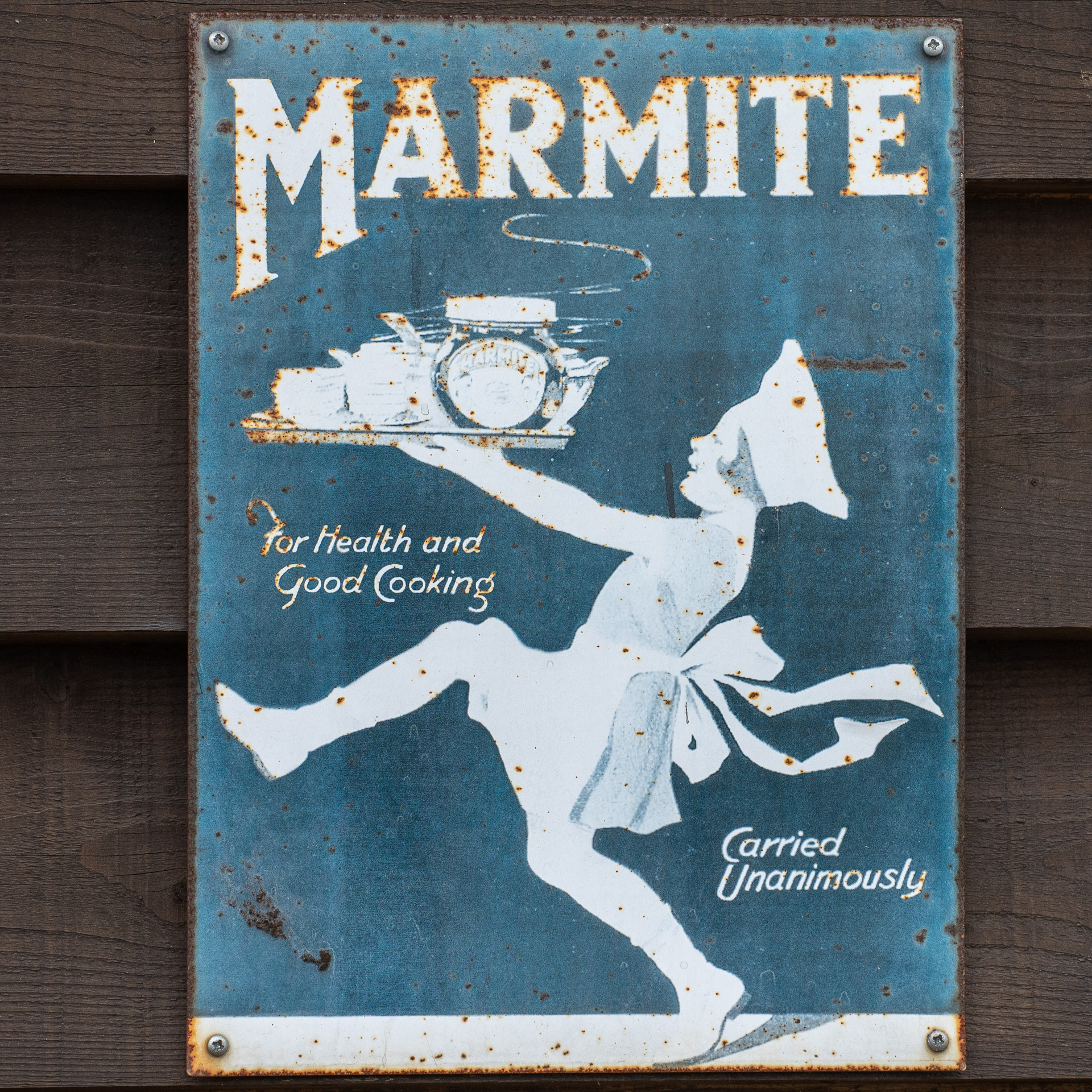 Marmite sign