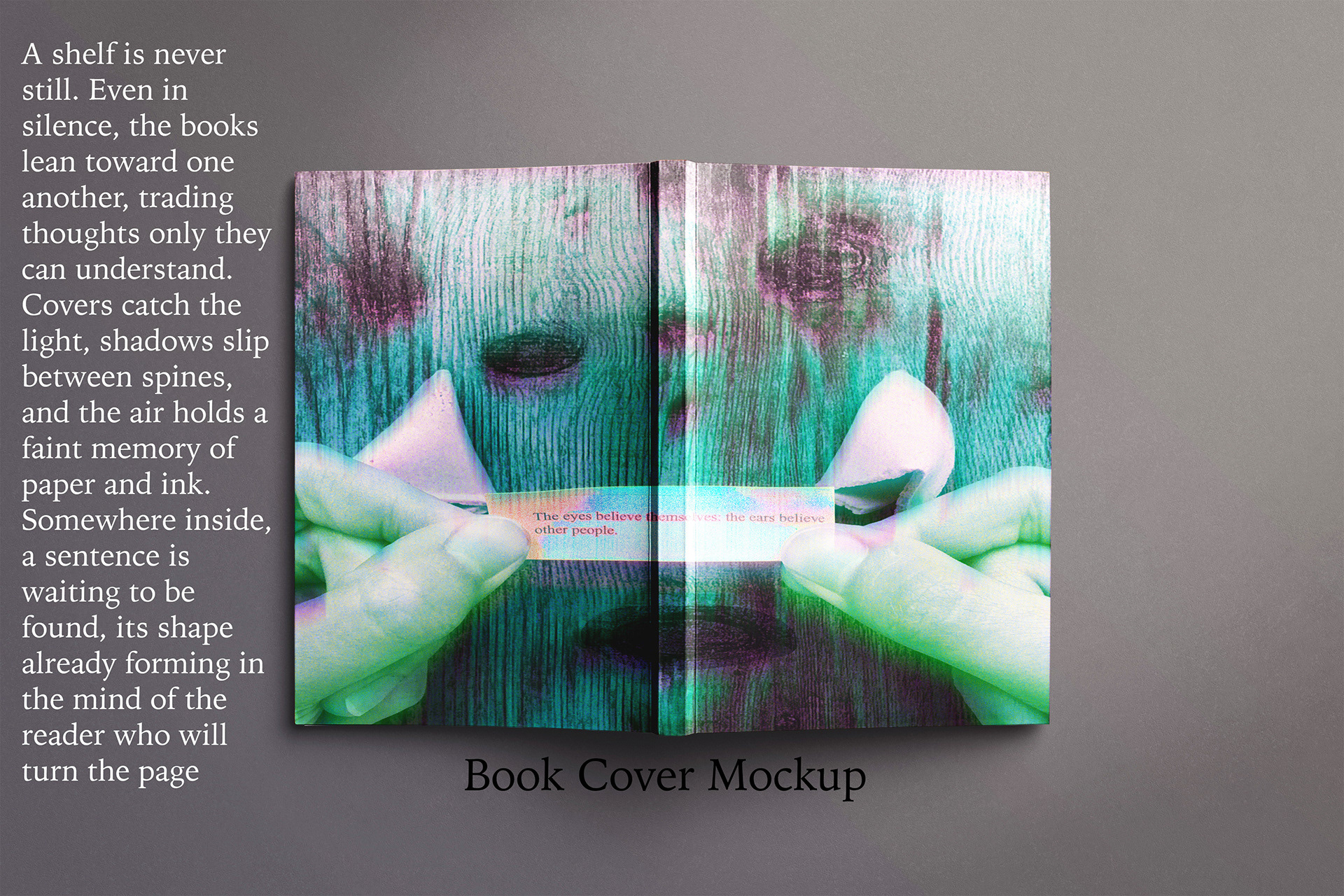 Book cover mockup