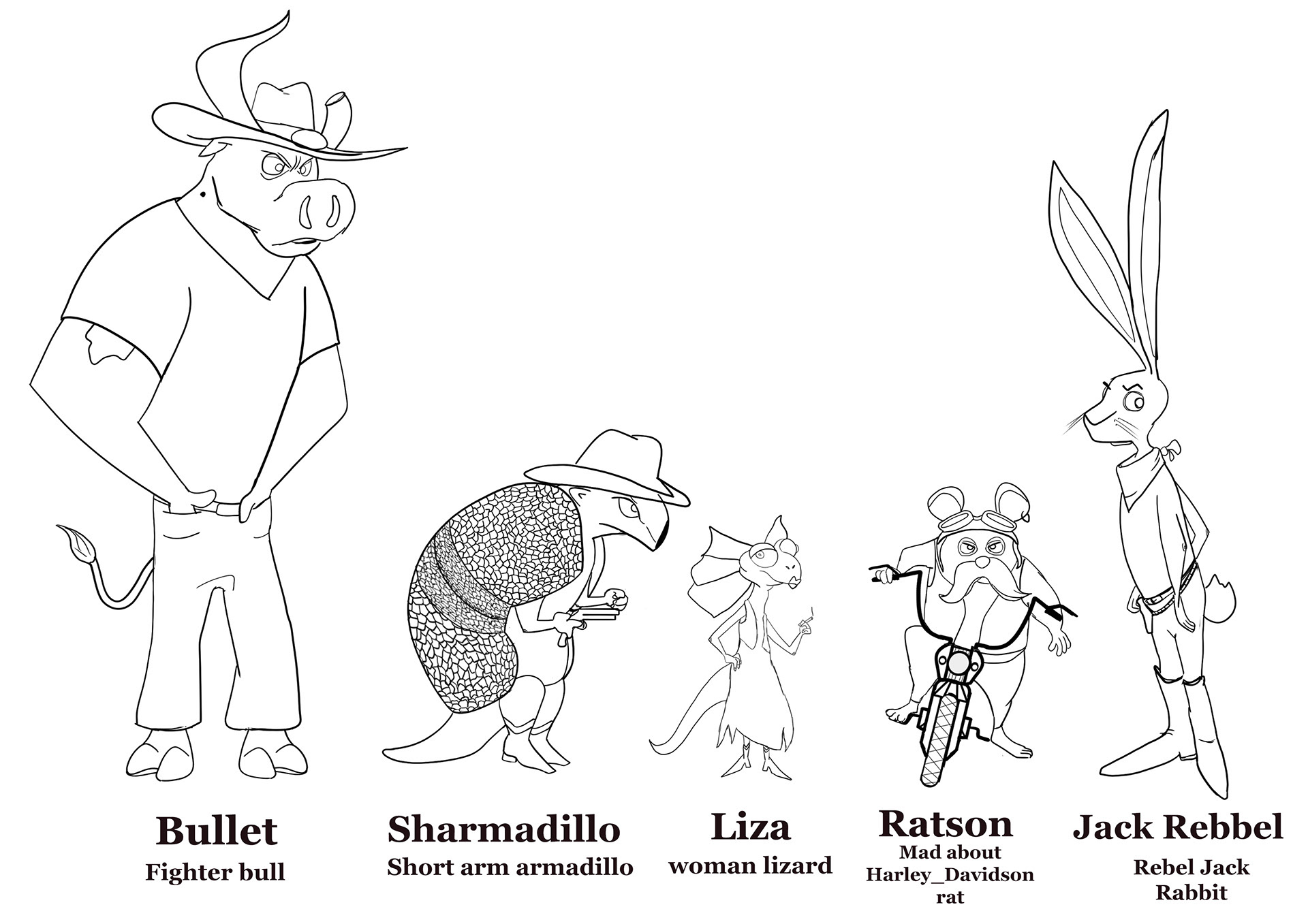  Character Design, 2020