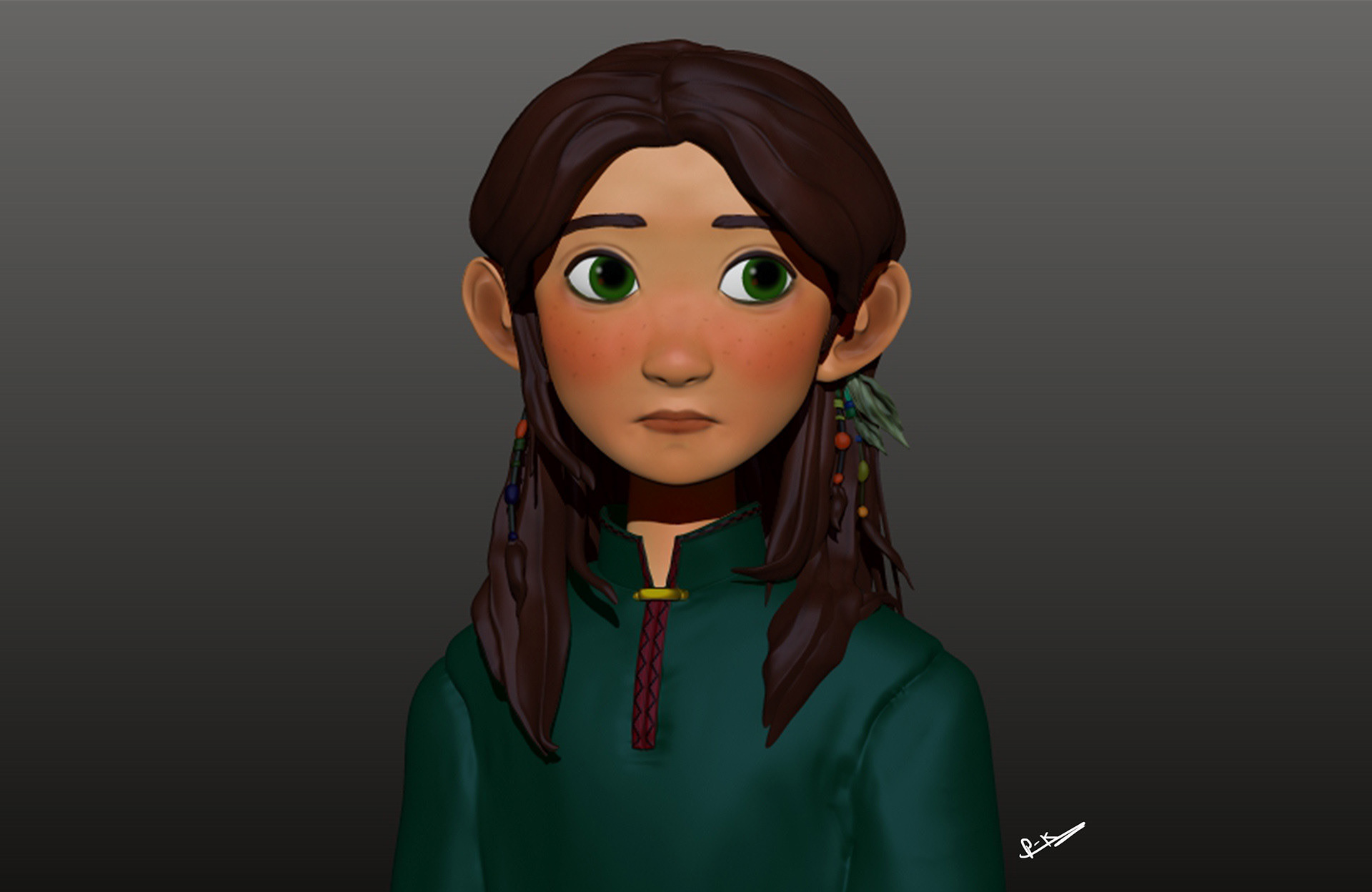 Little Witch, ZBrush