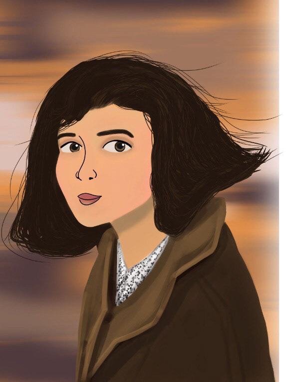Digital portrait, Photoshop, 2017