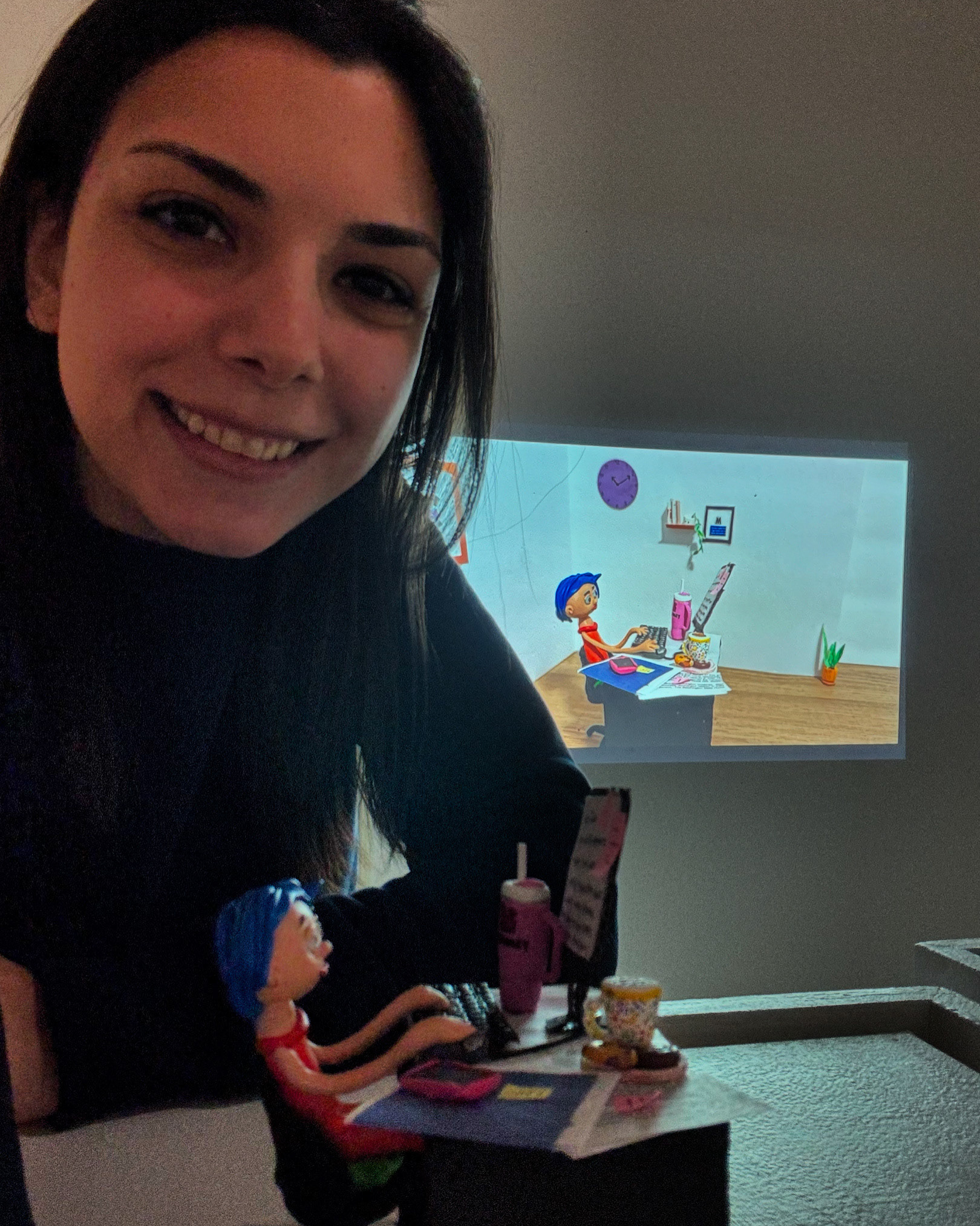 Smartphone Trap Stop-Motion, Grad Exhibition, Iowa State University, 2024