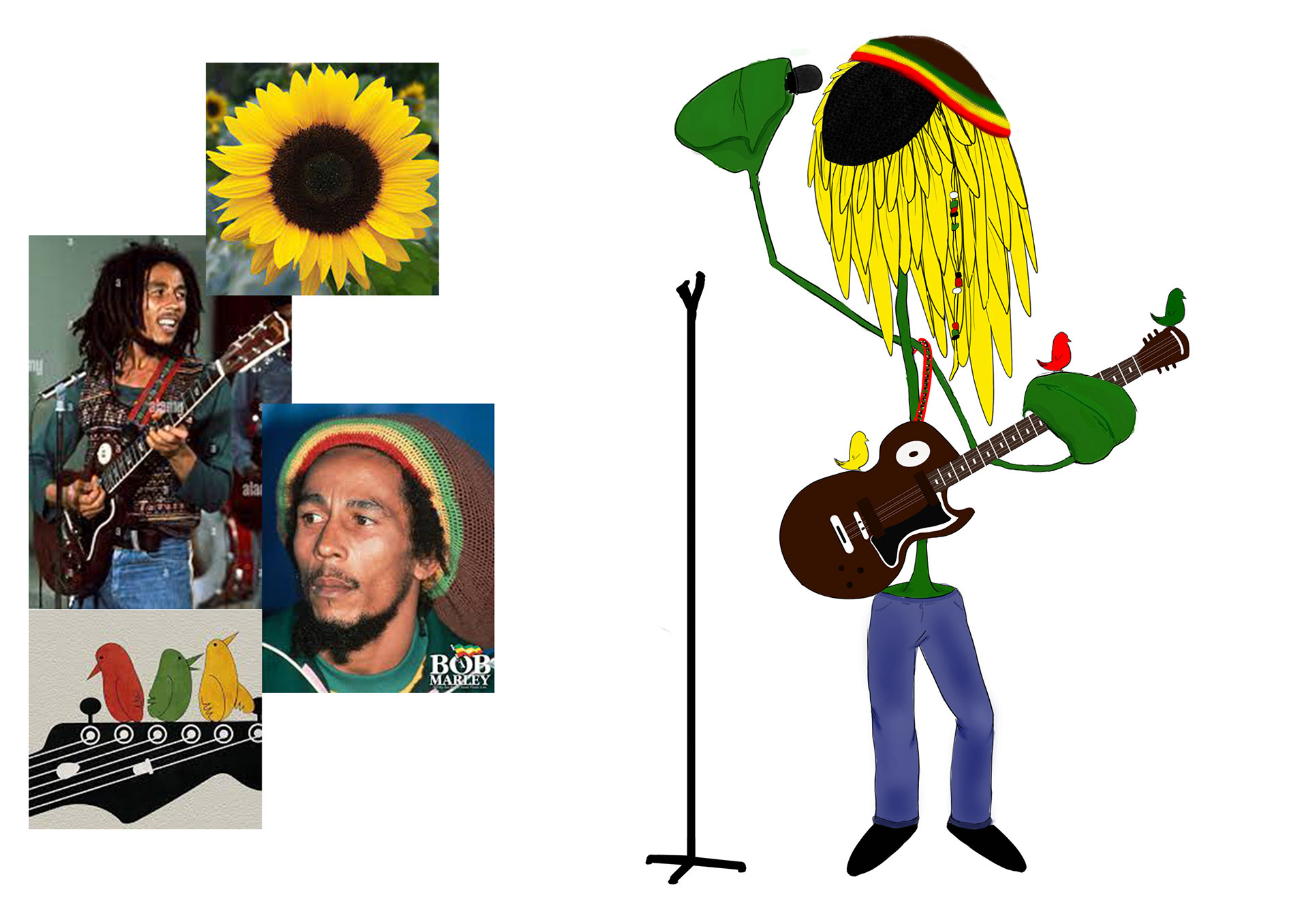 Bob Marley and Three Little Birds, 2024