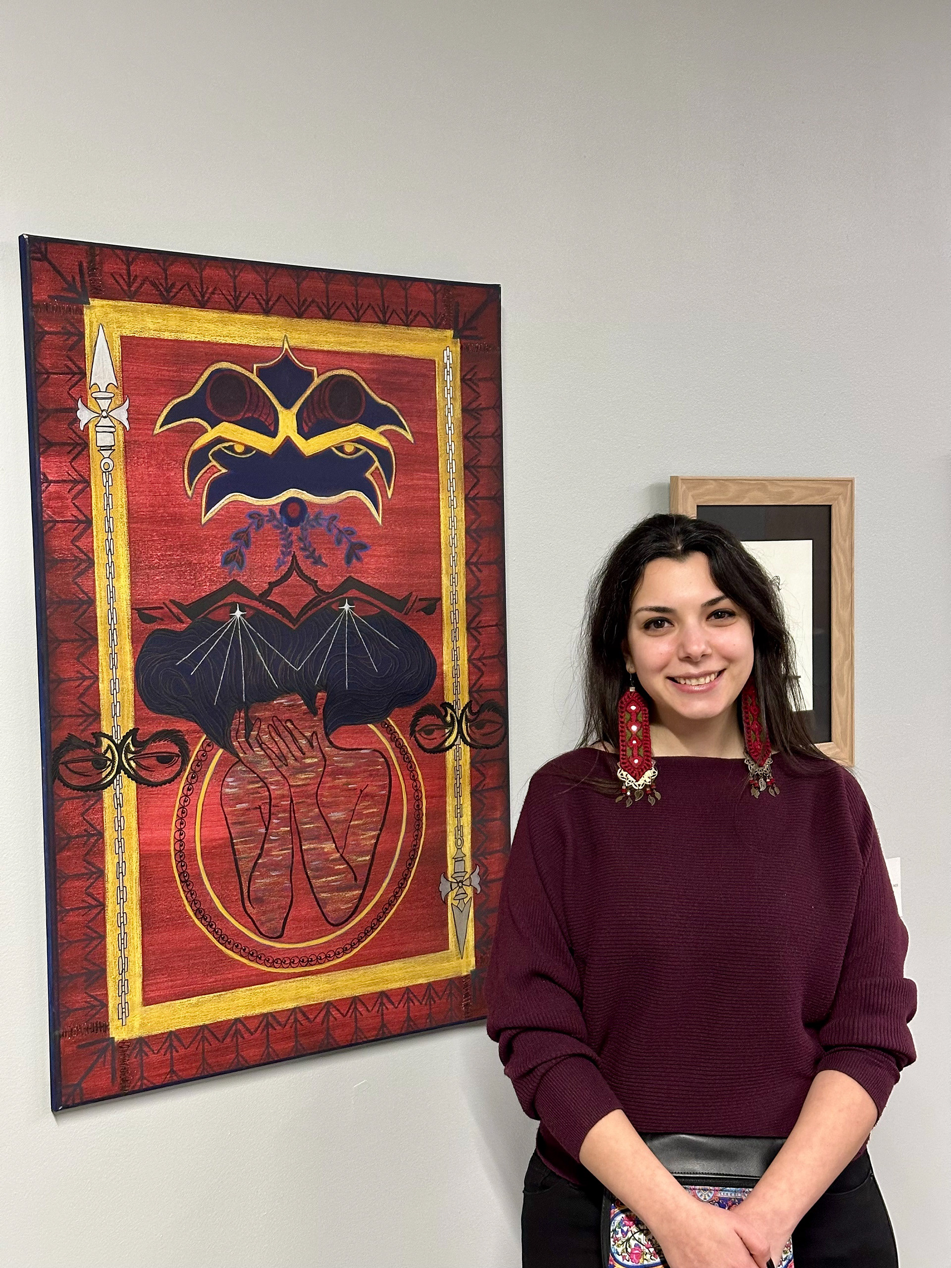 Being Judged (Artwork) | "Embodied" Group Exhibition, Mainframe Studios, Des Moines, IA, 2025