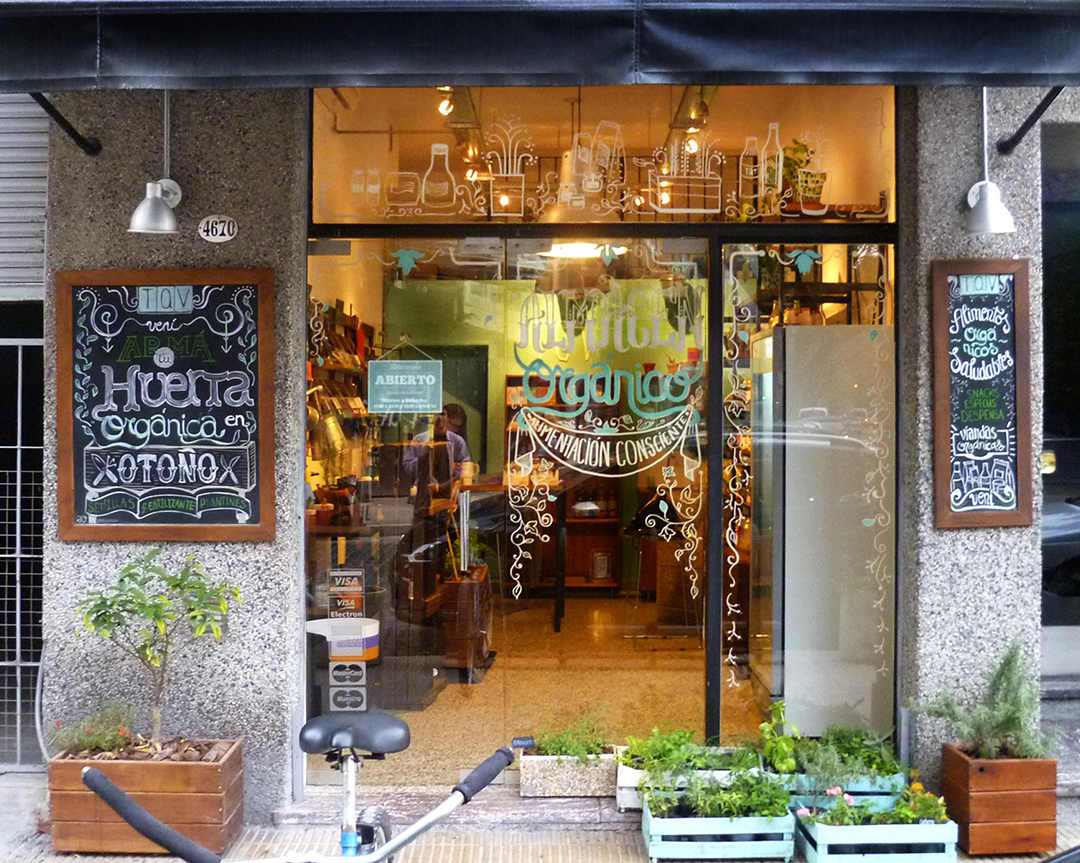 Te Quiero Verde - Tienda Orgánica / Lettering Promocional Handmade