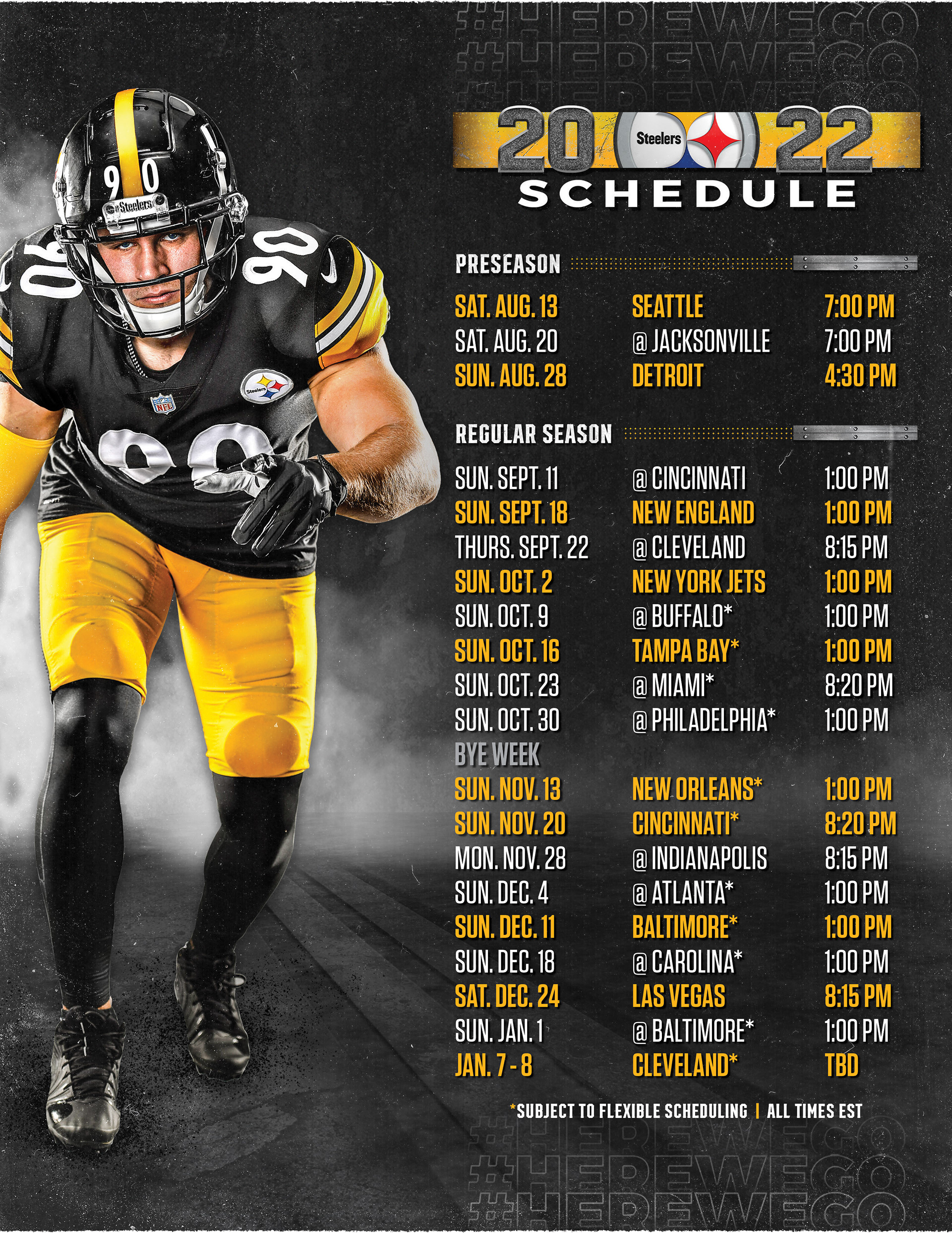 Printable Schedule Series