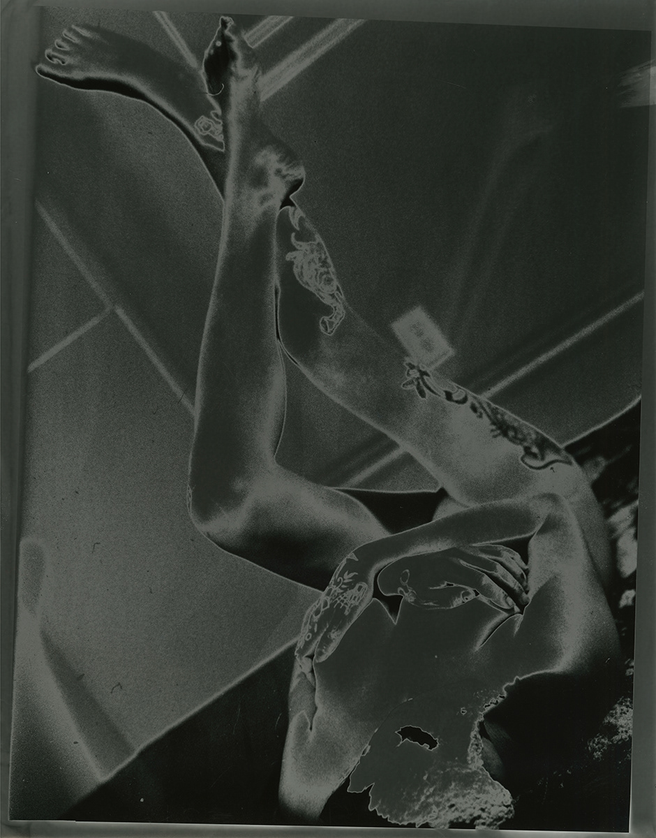 Inverted Action, Silver gelatin print, 11" X 14", 2026