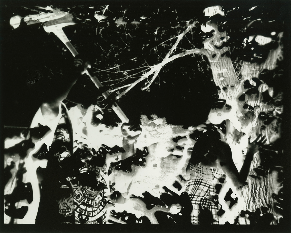 Axe, Silver gelatin print, 10" X 8", 2025