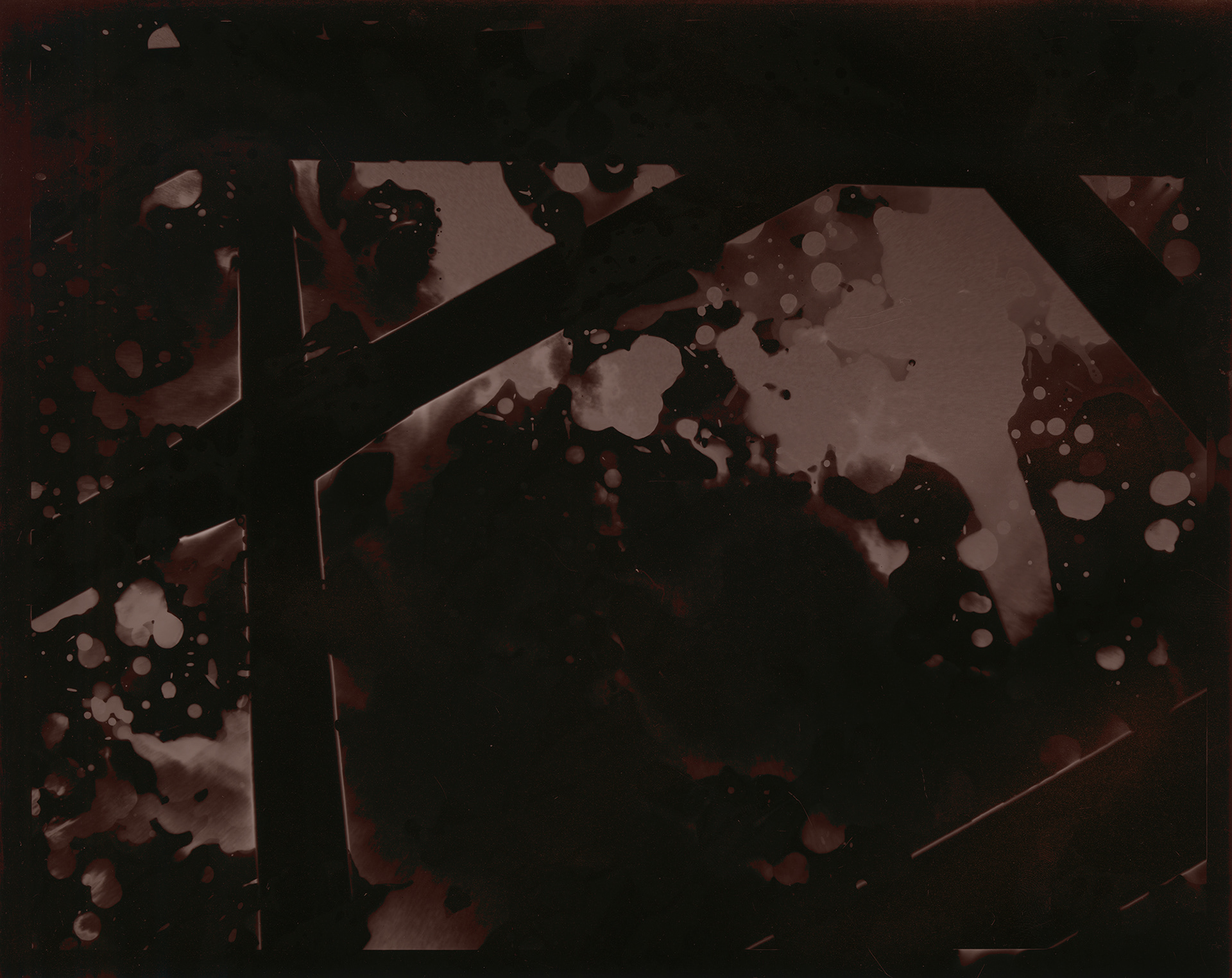 The Red Bridge, Silver gelatin print, digital, 10" X 8", 2025