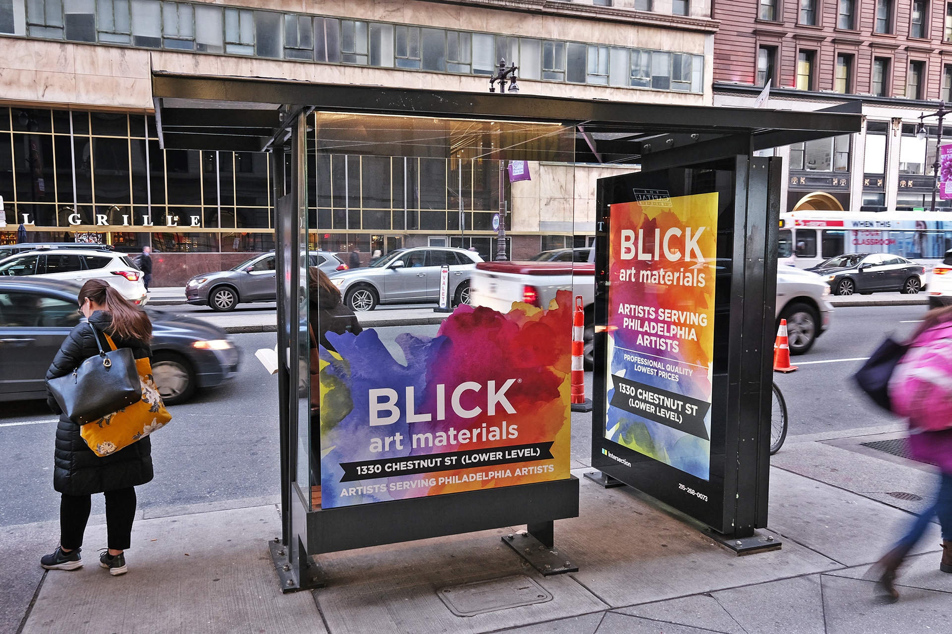 Blick Philadelphia Bus Shelter