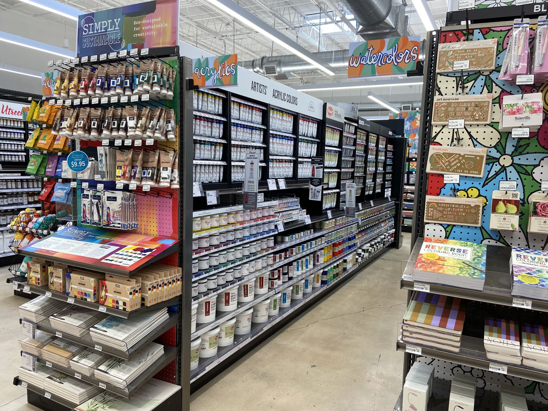 Blick Ft Lauderdale Promotional Endcaps