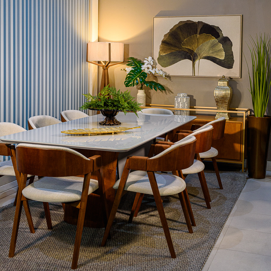 Fotografia de mostruário da Loja Sempre Viva, em Blumenau - SC