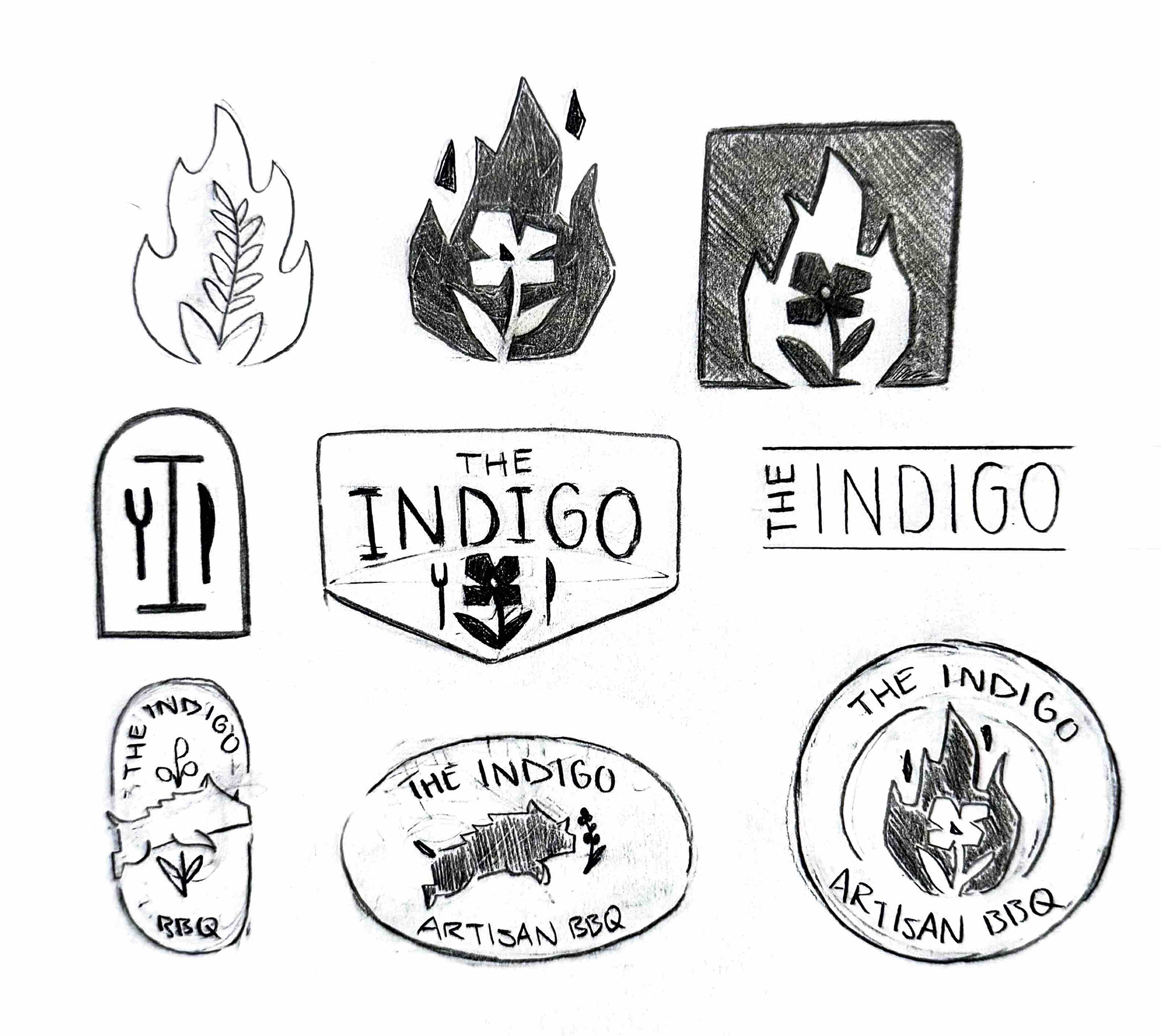 Initial sketches