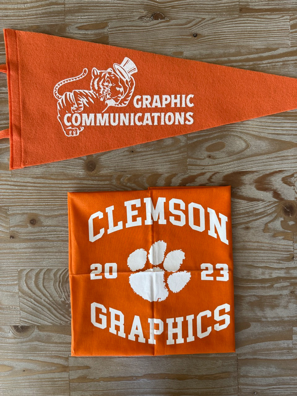 Screen Printed Flag + Banner