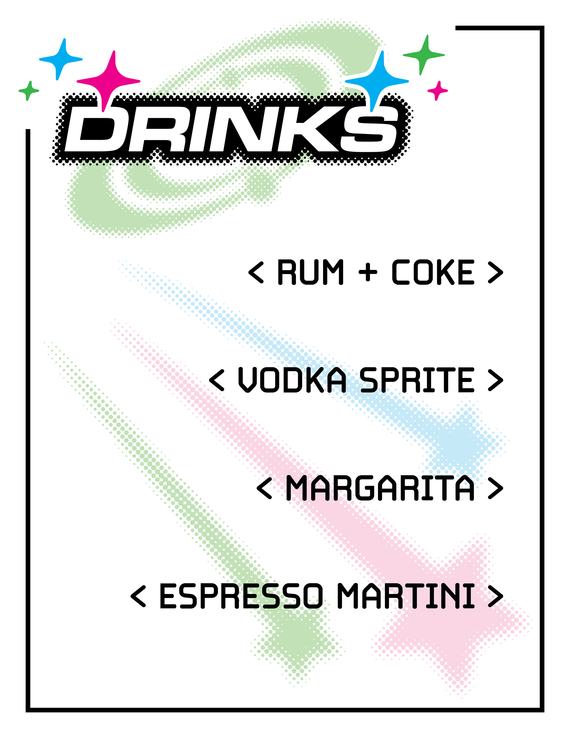 Drink Menu