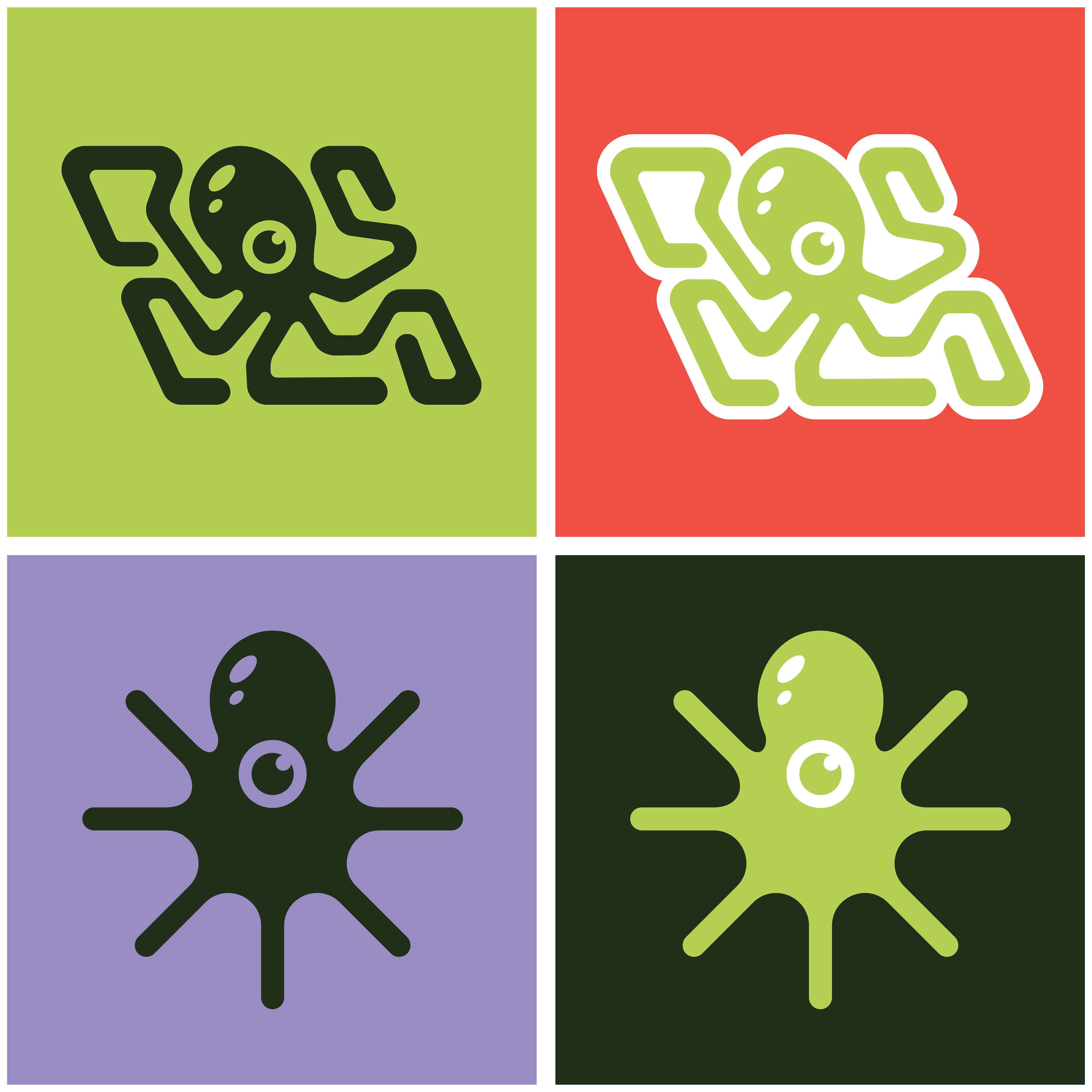 Emerge Octopus Mascot