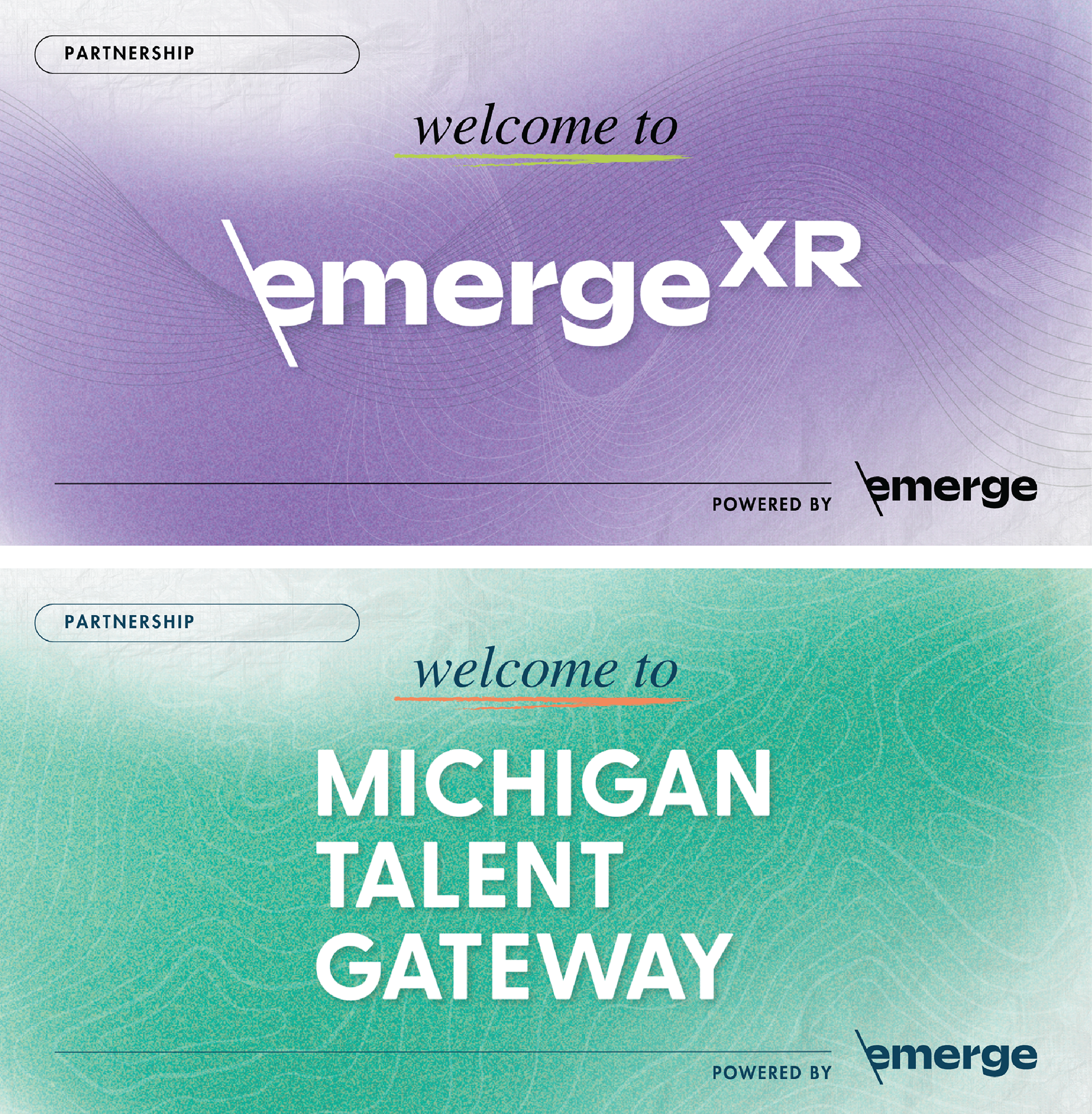 Partnership email graphic