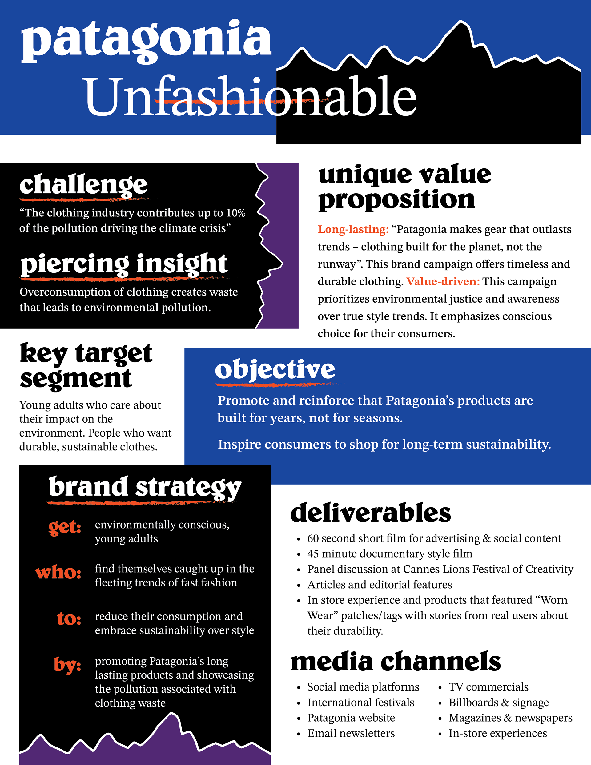 Brand campaign overview