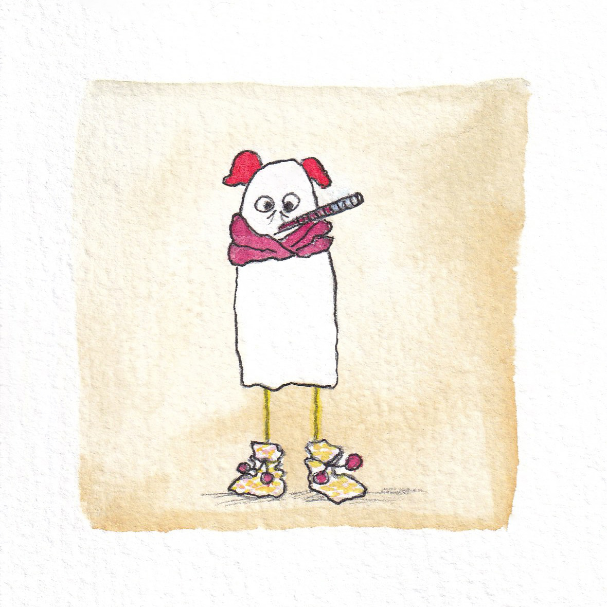 Boo... a de la fièvre