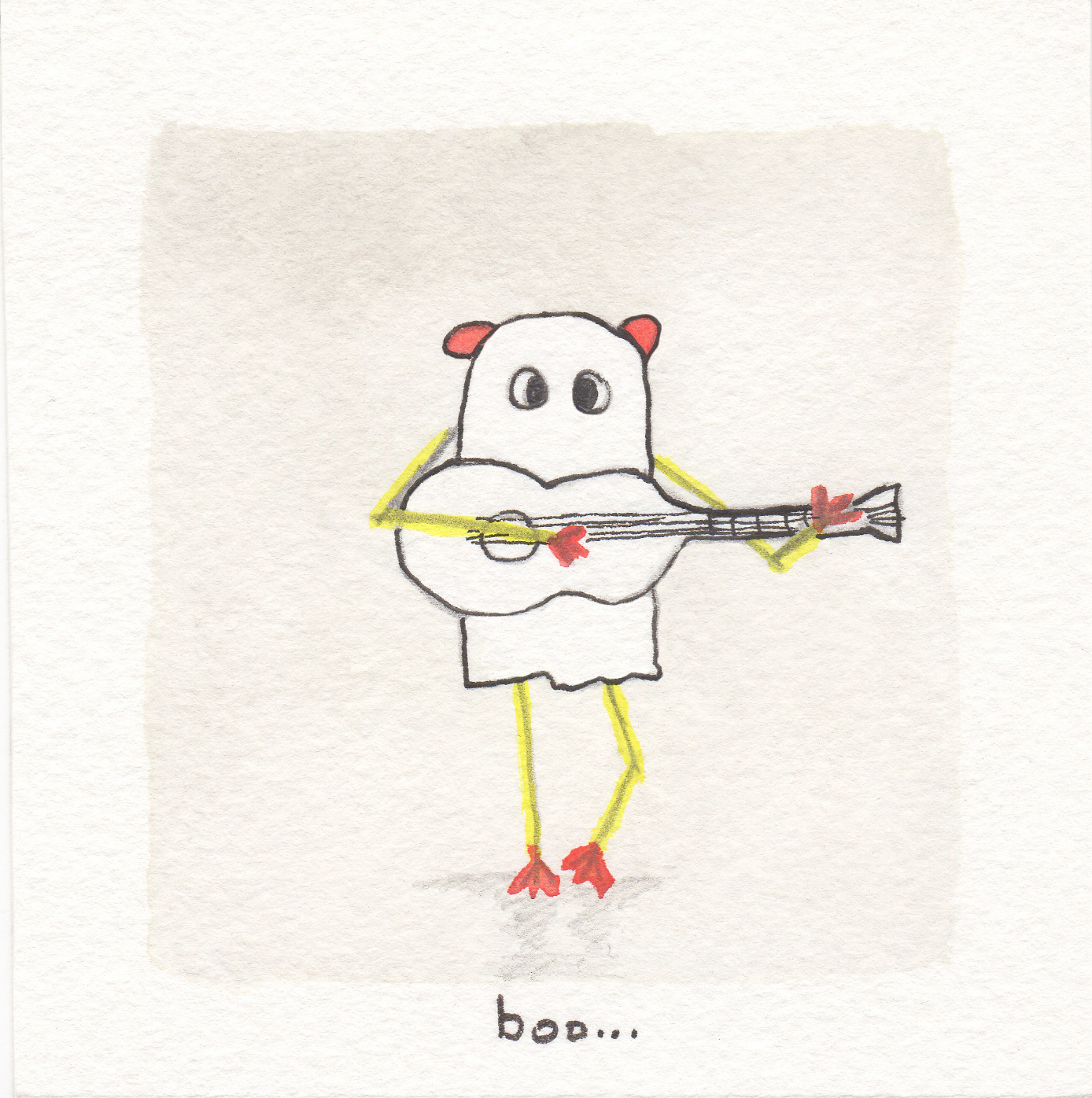 Boo... Guitariste charmeur