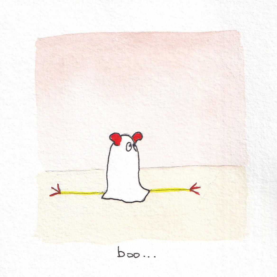 Boo... fait le grand écart