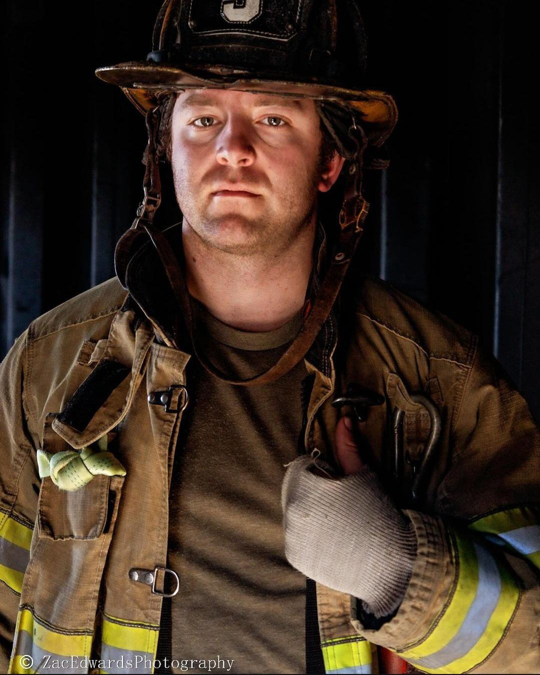 Fire Fighter Head Shot