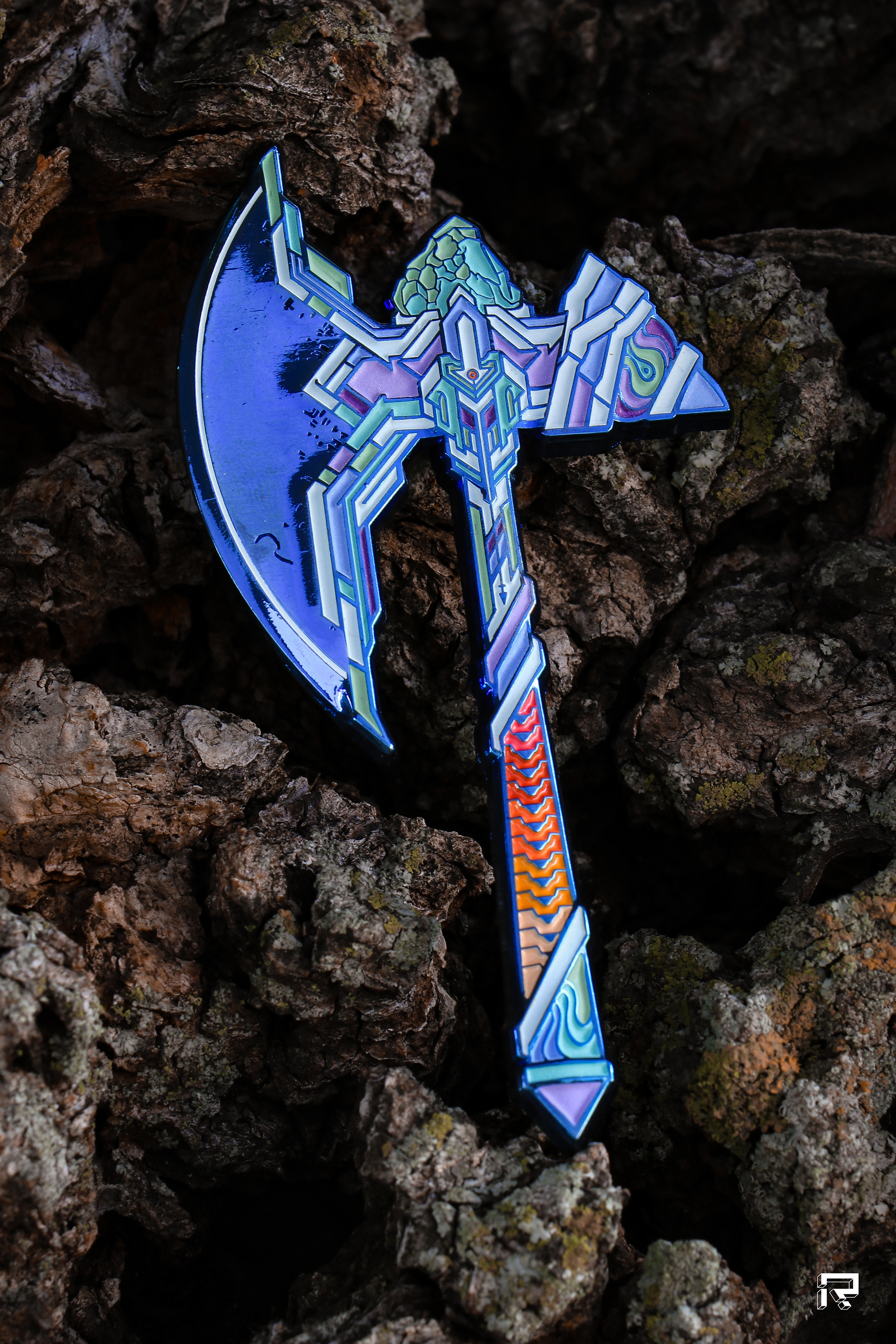 Hailstone Limited Edition Enamel Pin by Rutherford