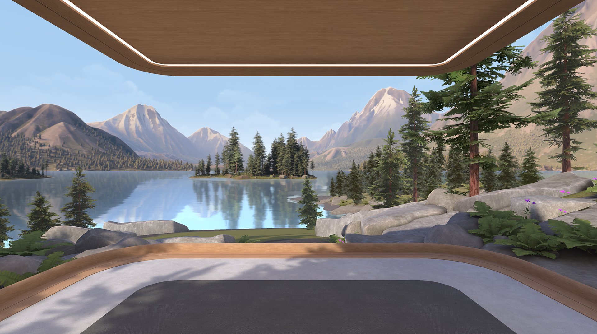 Workrooms in VR, Lakes Solo Office