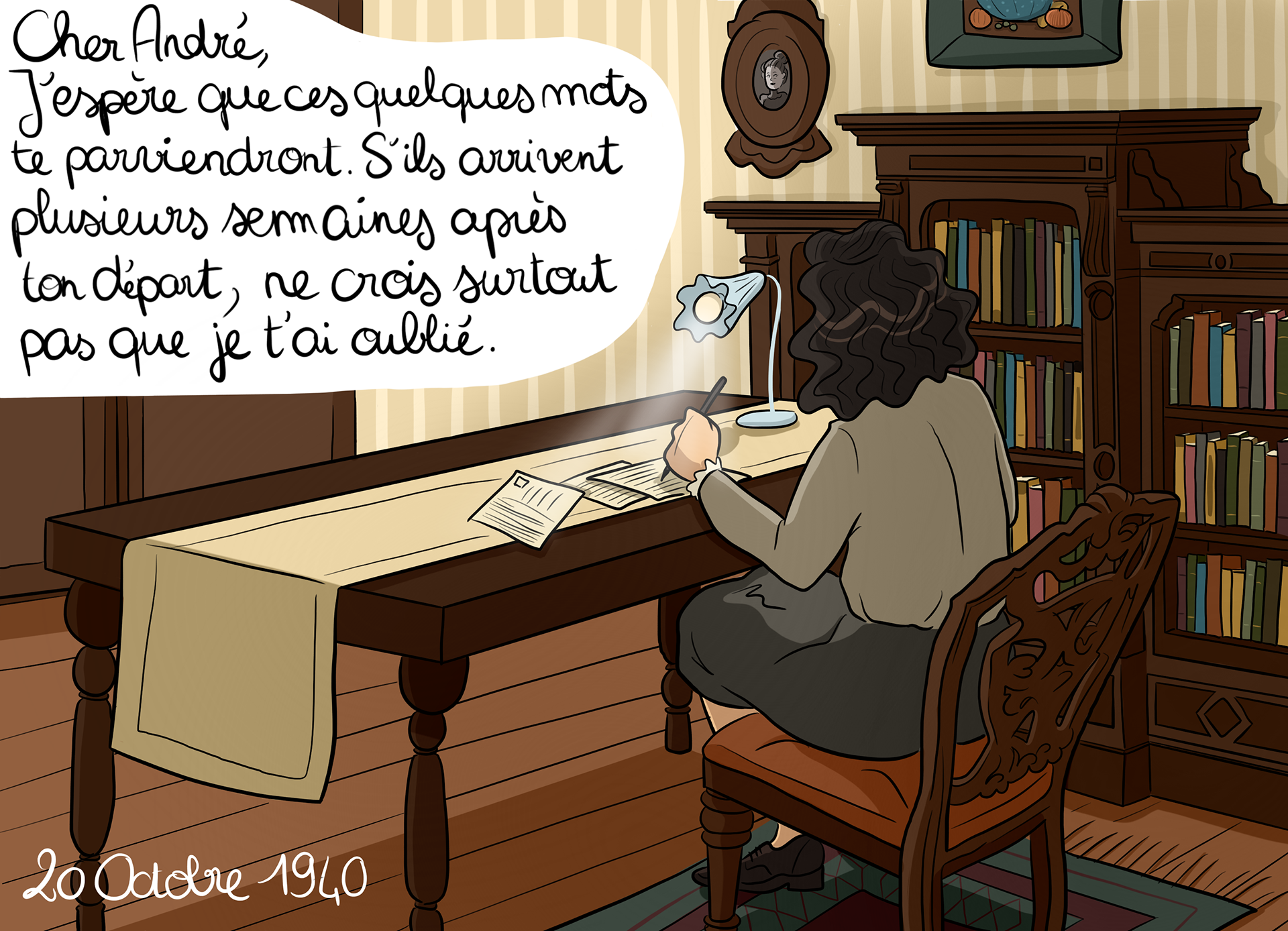 Planche BD pour le Musée de la Résistance et de la Déportation de Besançon