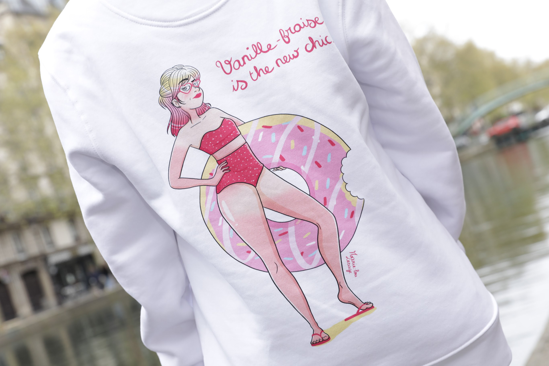 PapierxCrayon X Les P'tites Meufs : Vanille Fraise