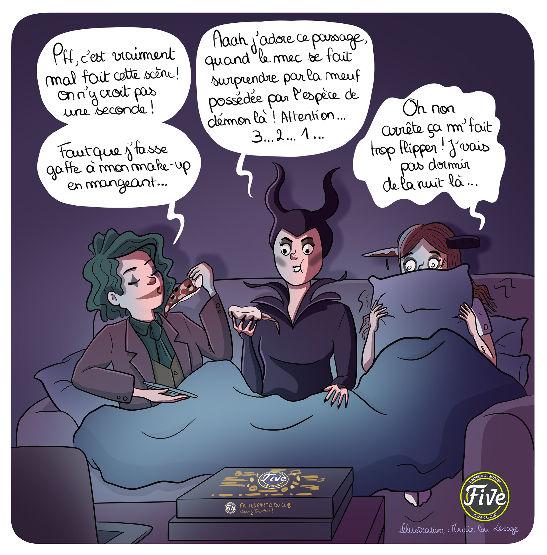 Five Pizza - réseaux sociaux