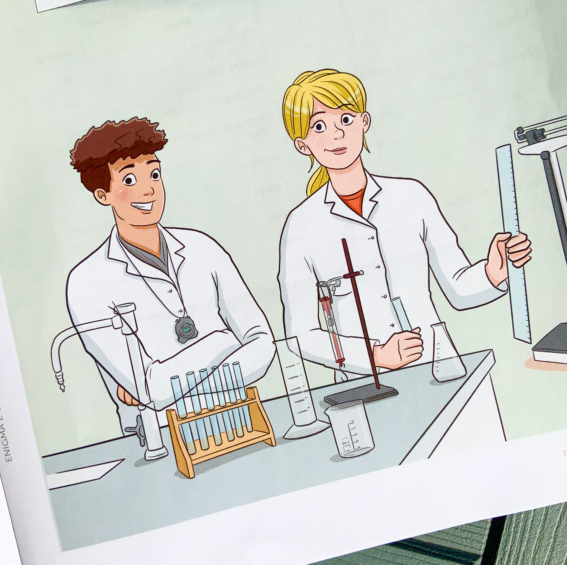 Éditions Van In - Enigma, manuel de sciences niveau Collège