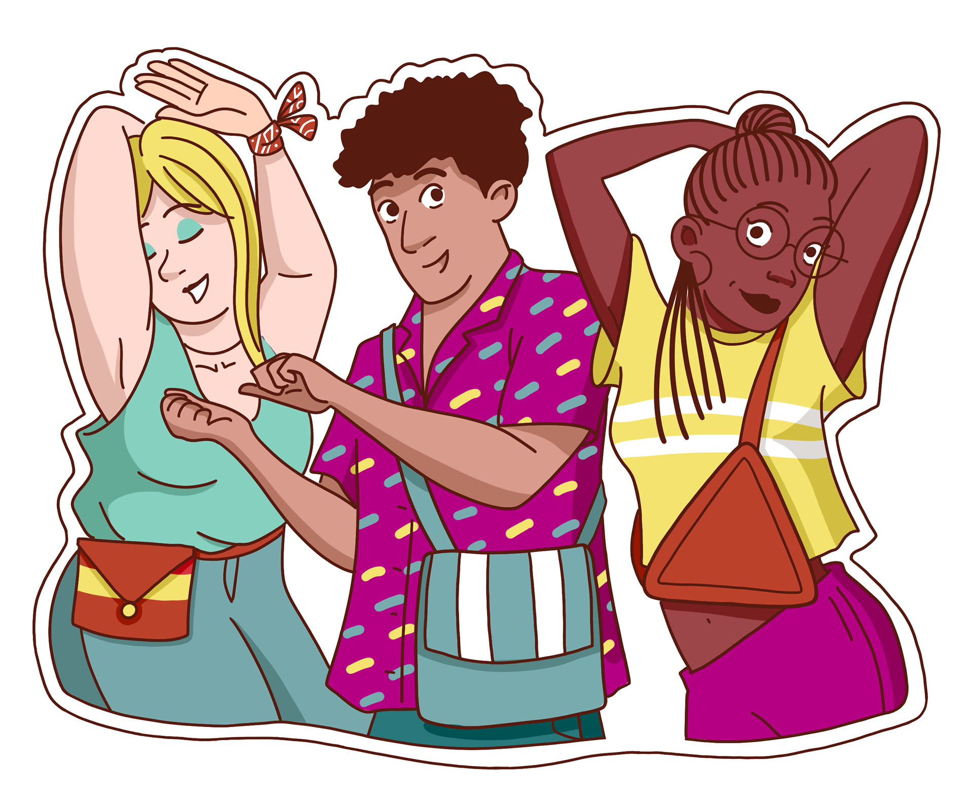 Jamais Sans Lui, maroquinerie