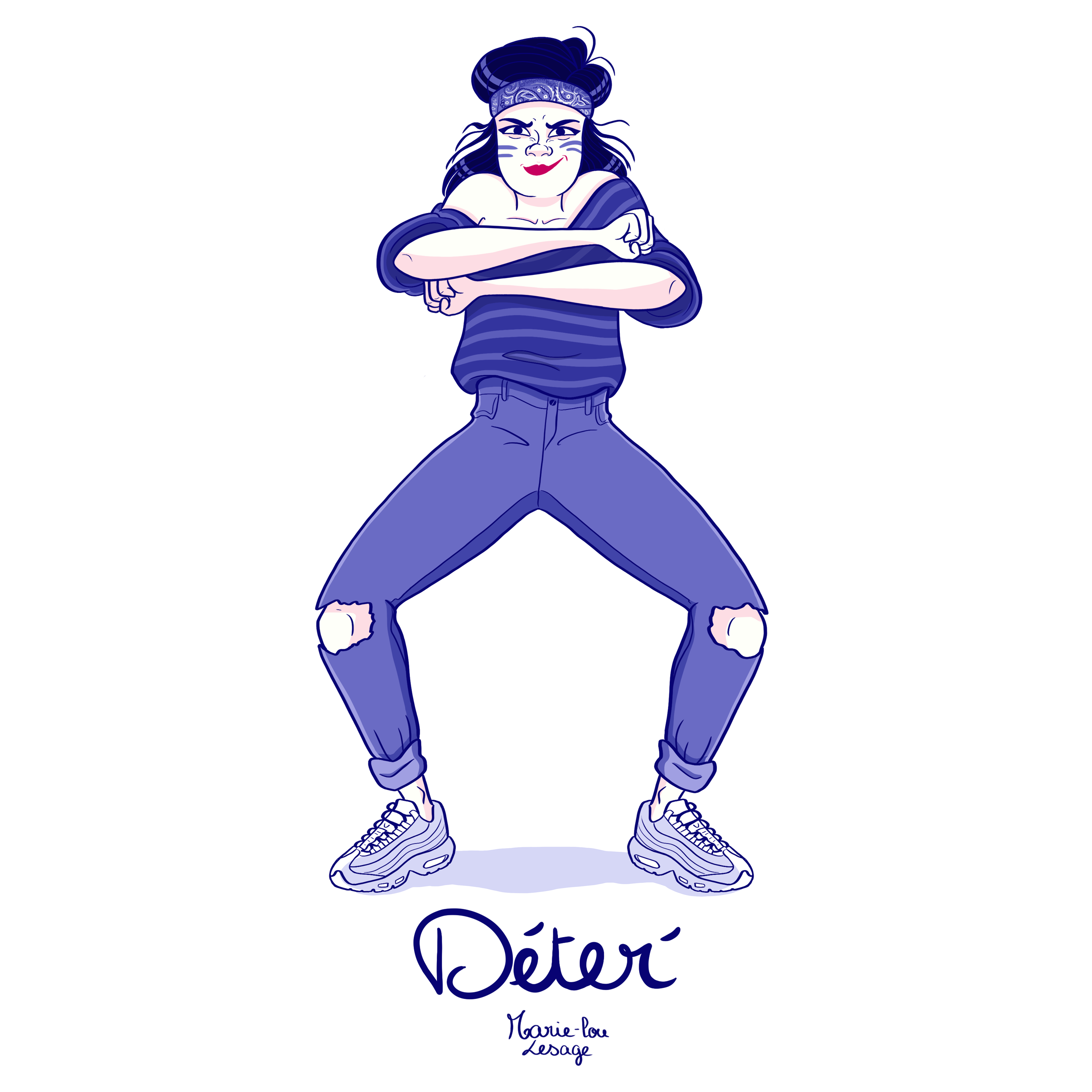 PapierxCrayon X Les P'tites Meufs : La déter'