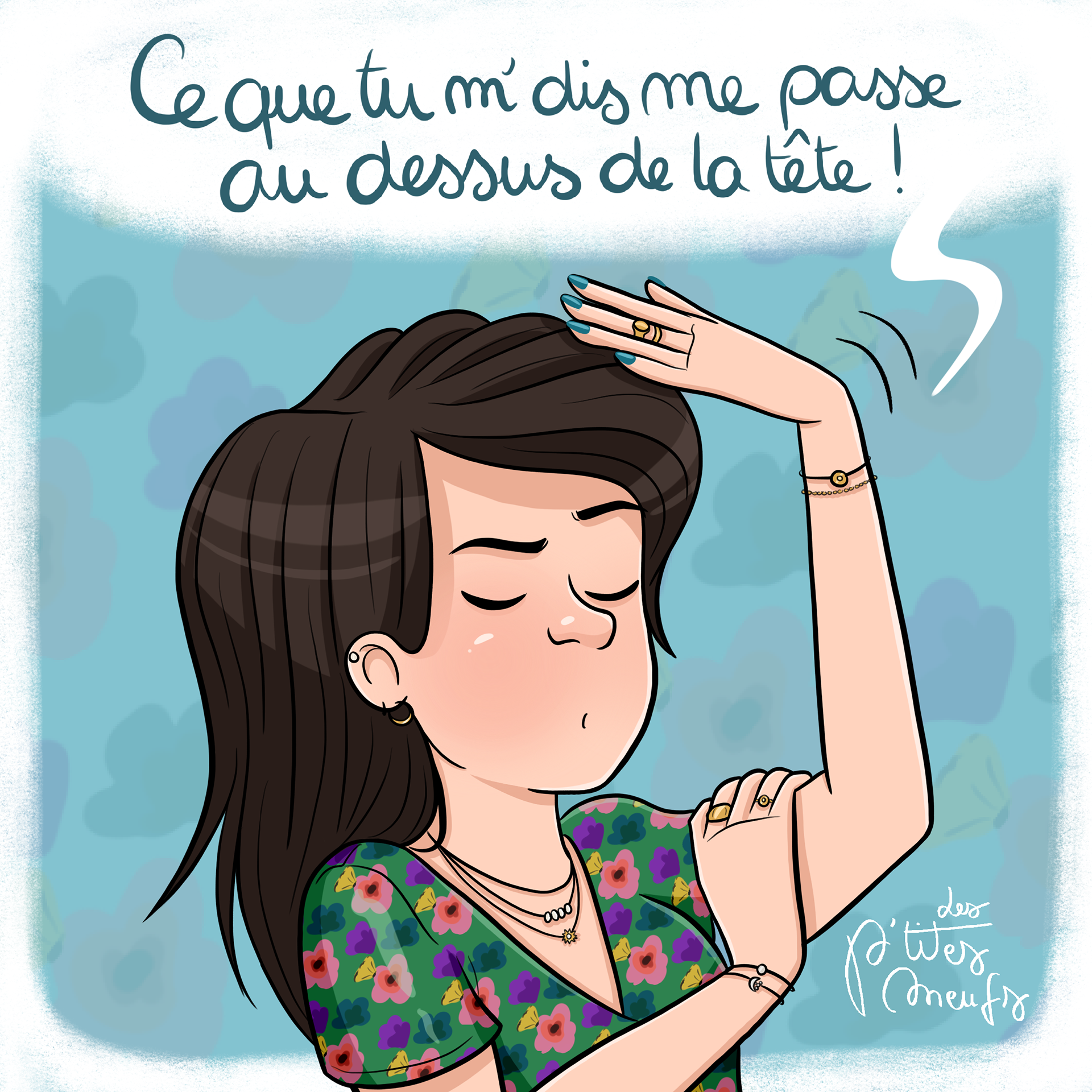 BD Les p'tites meufs - Dédain
