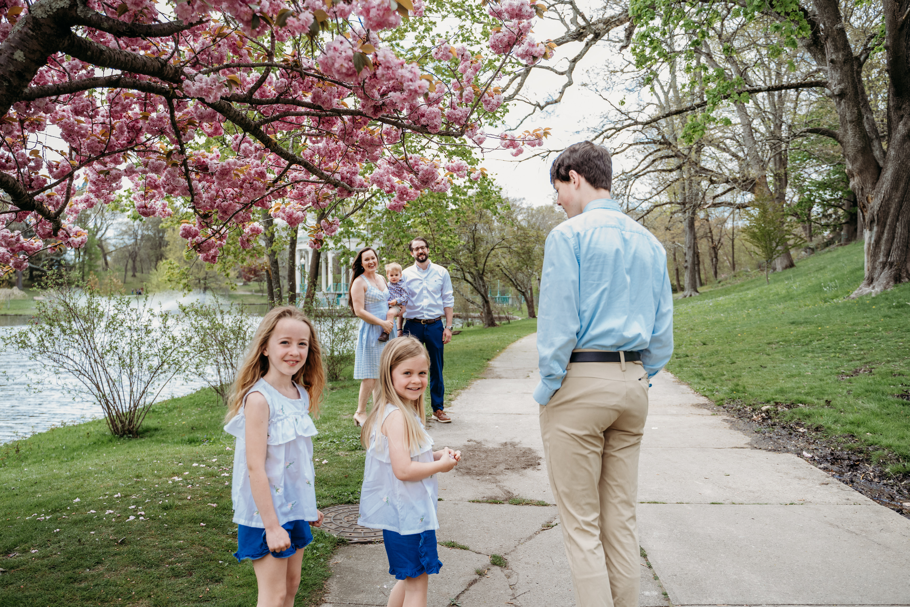 Cherry Blossom Family Photos