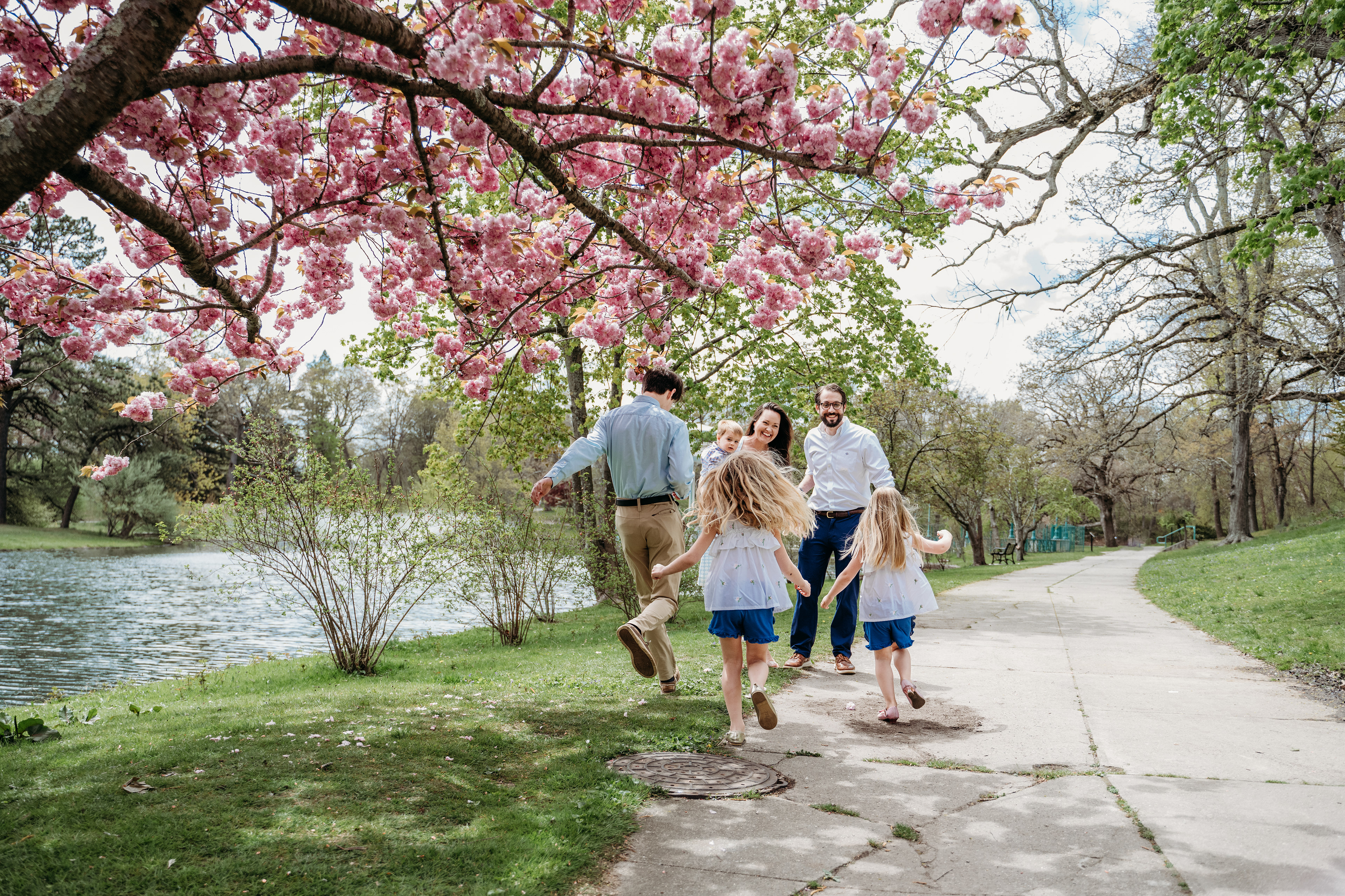 Fun Family Photos, Spring blossoms