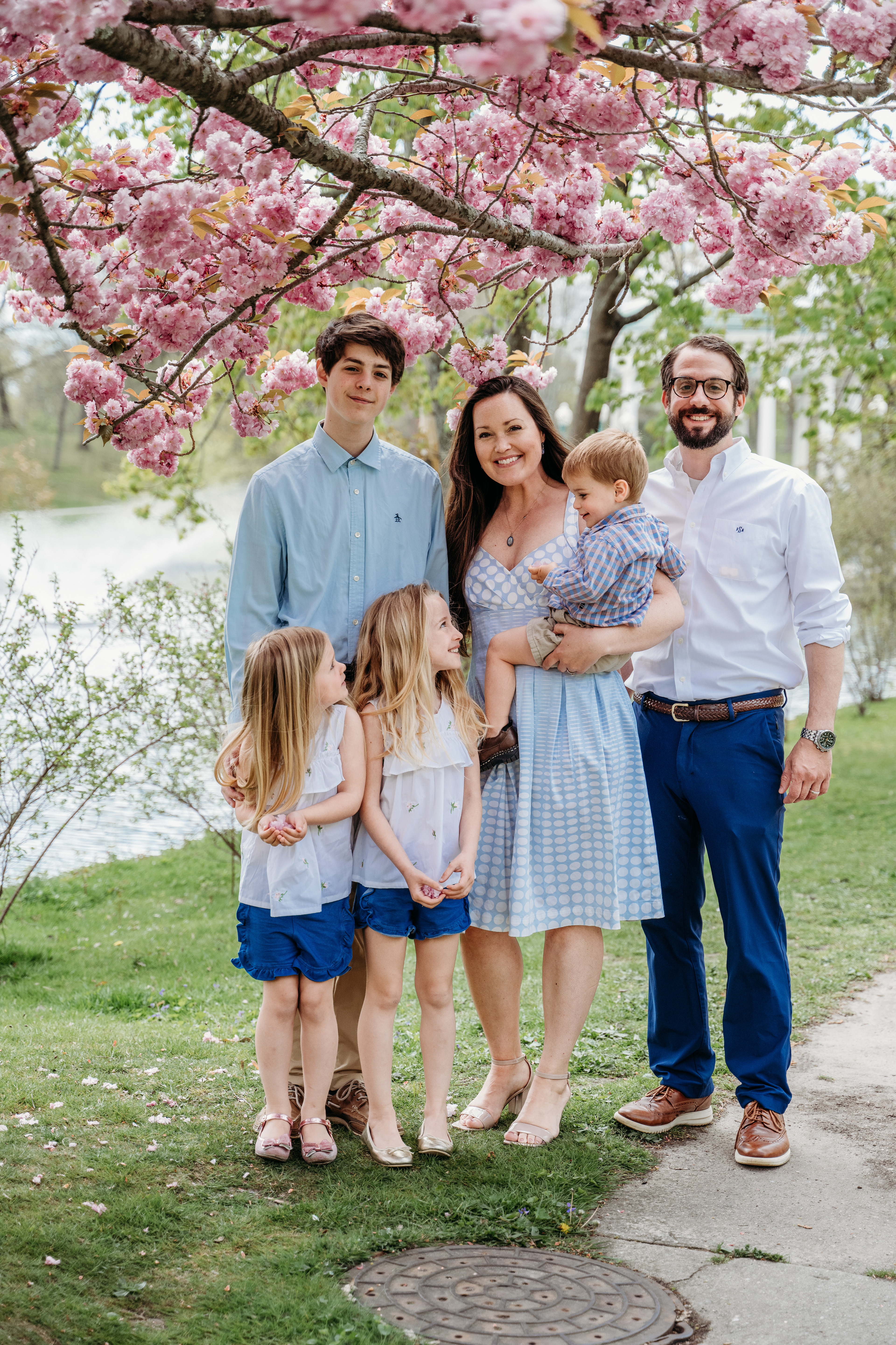 Cherry Blossom Family Session