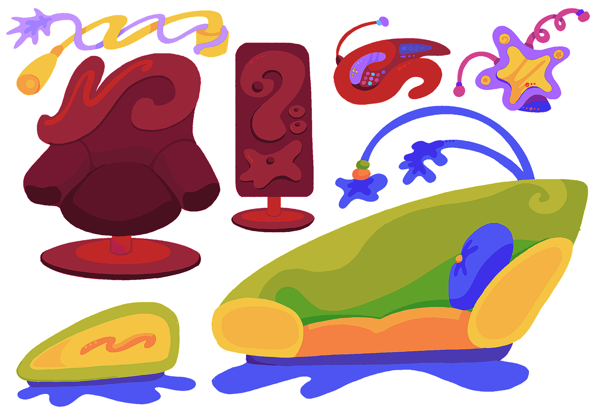 "Item Explorations-Chairs". 2025.