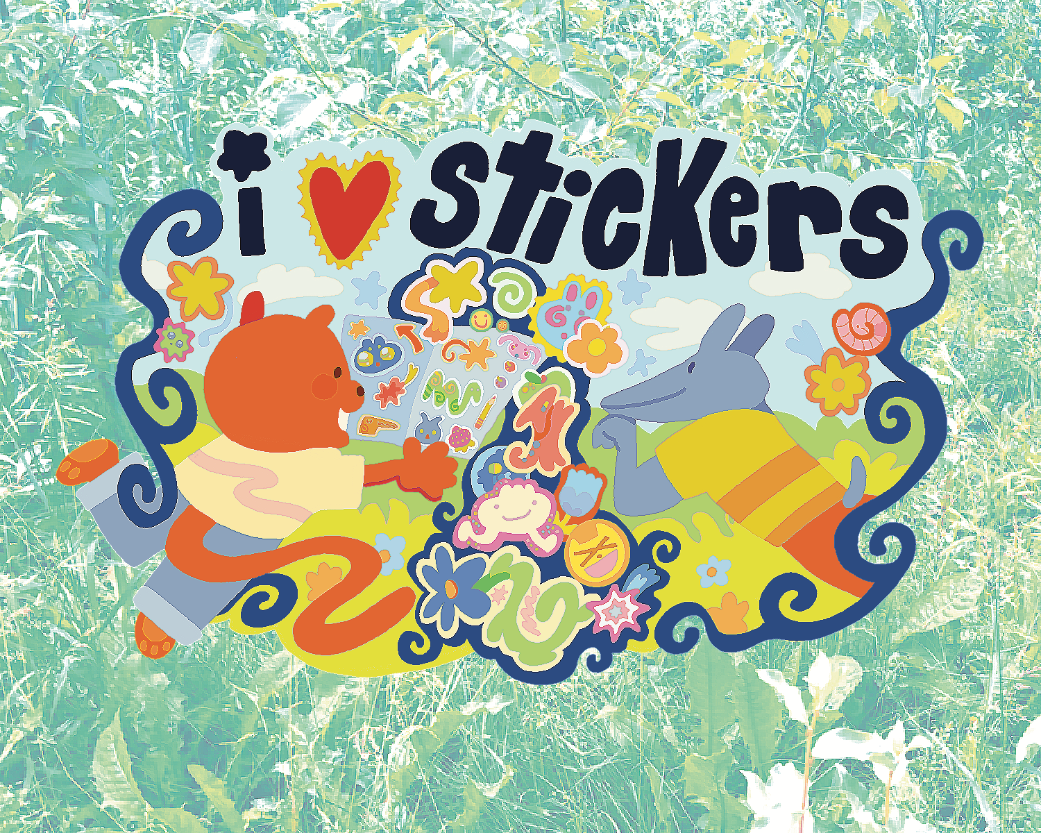 "I <3 Stickers". 2025