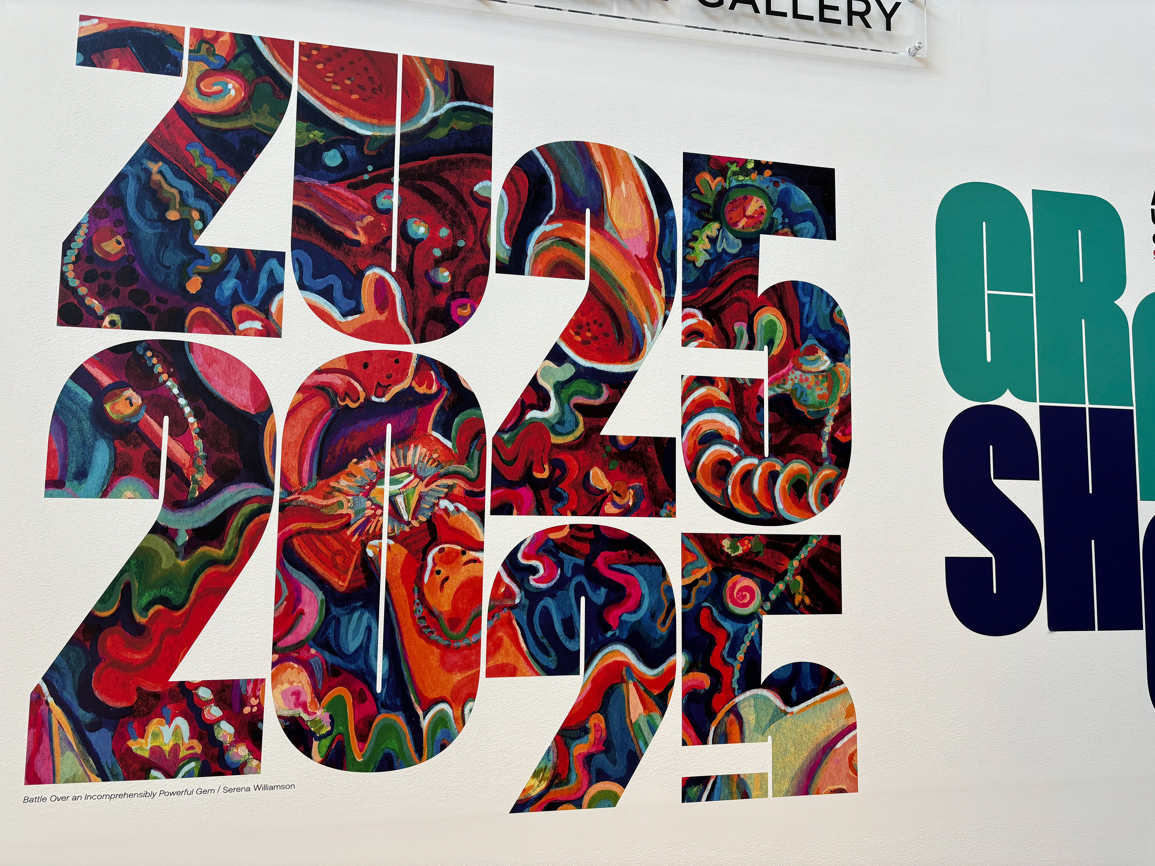 "Grad Show Vinyl". 2025, at the Illingworth Kerr Gallery (AUArts). 